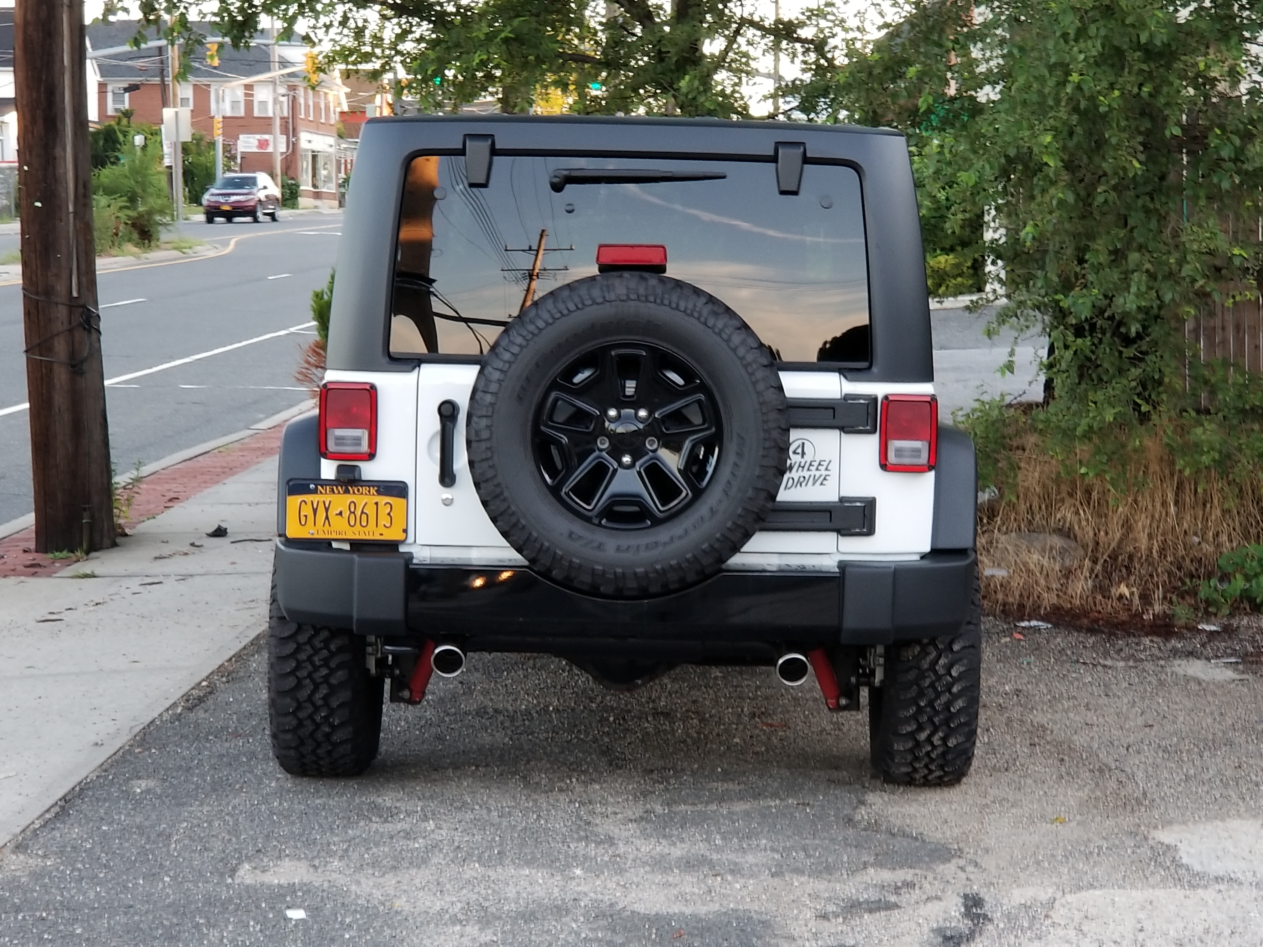 Flowmaster Jeep Wrangler Force II Stainless Steel Axle-Back