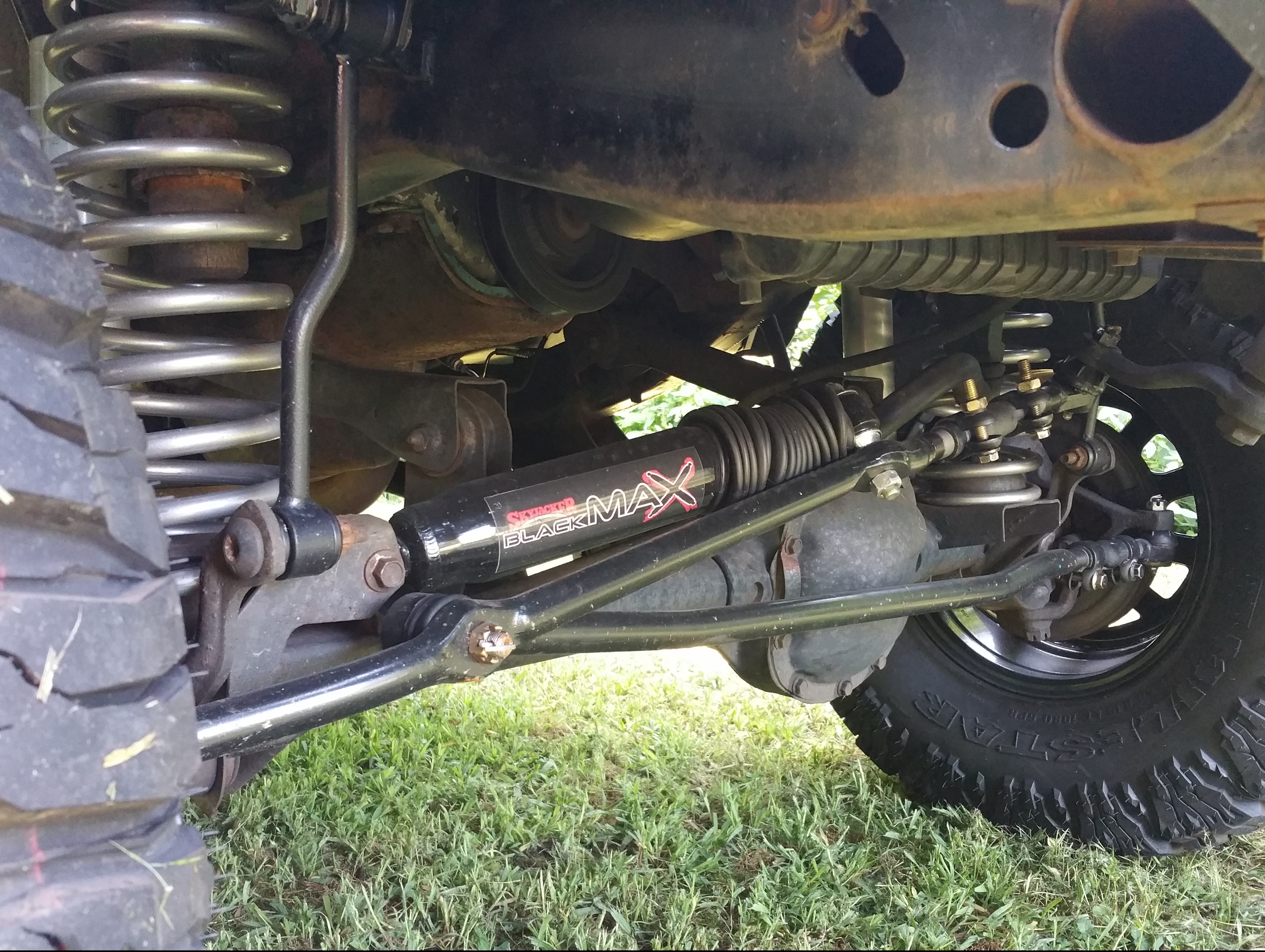 SkyJacker Jeep Wrangler Black MAX HD OEM Replacement Steering