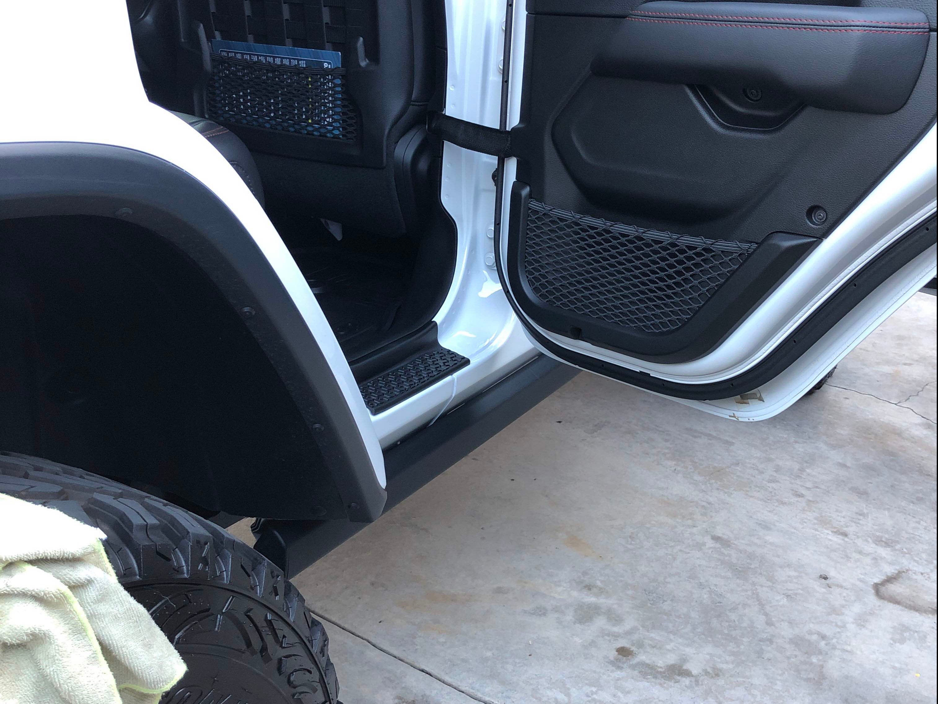 Rugged Ridge Jeep Wrangler All-Terrain Door Entry Guards 11216.32
