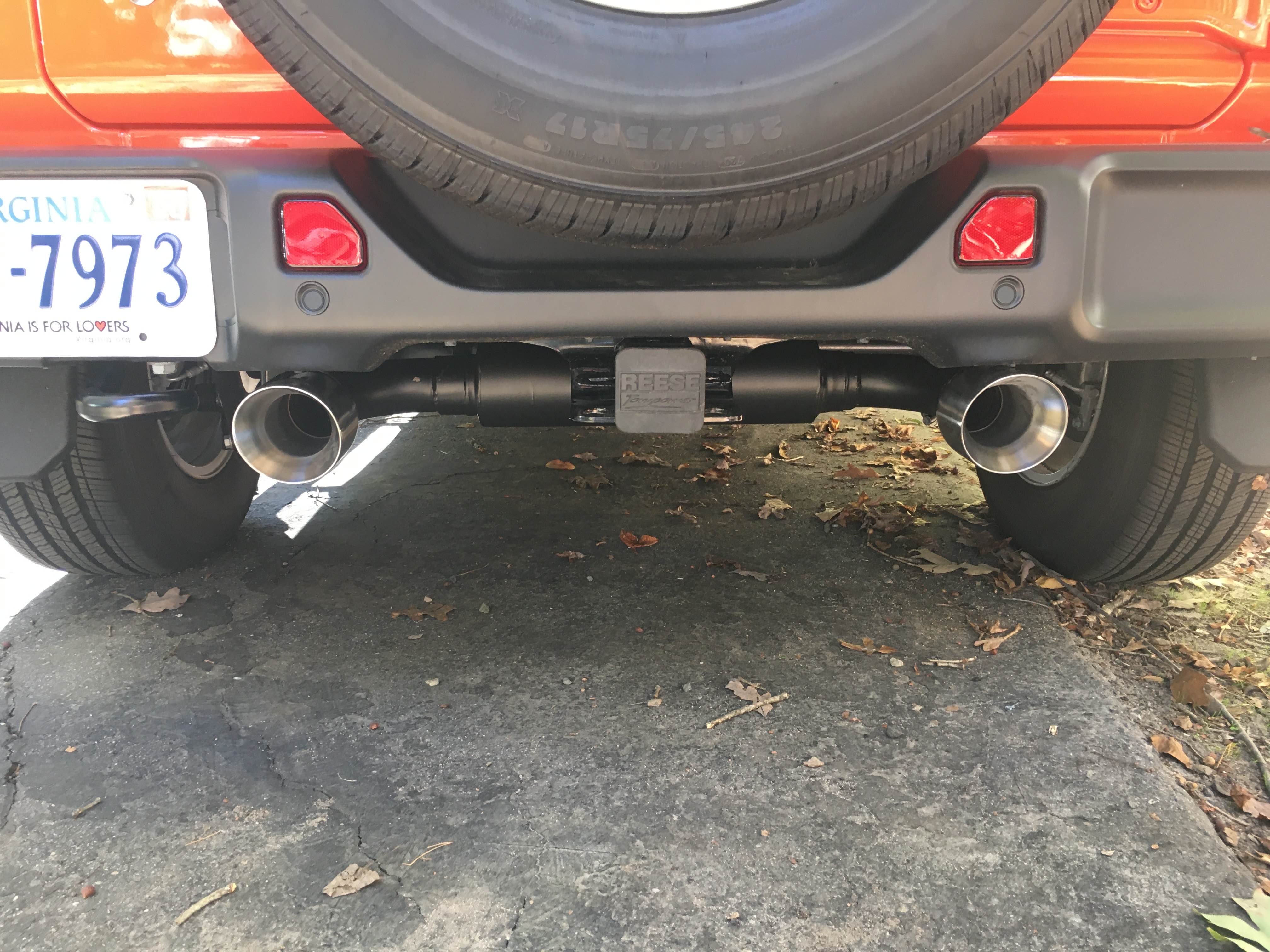 Flowmaster Jeep Wrangler Force II Axle-Back Exhaust System with