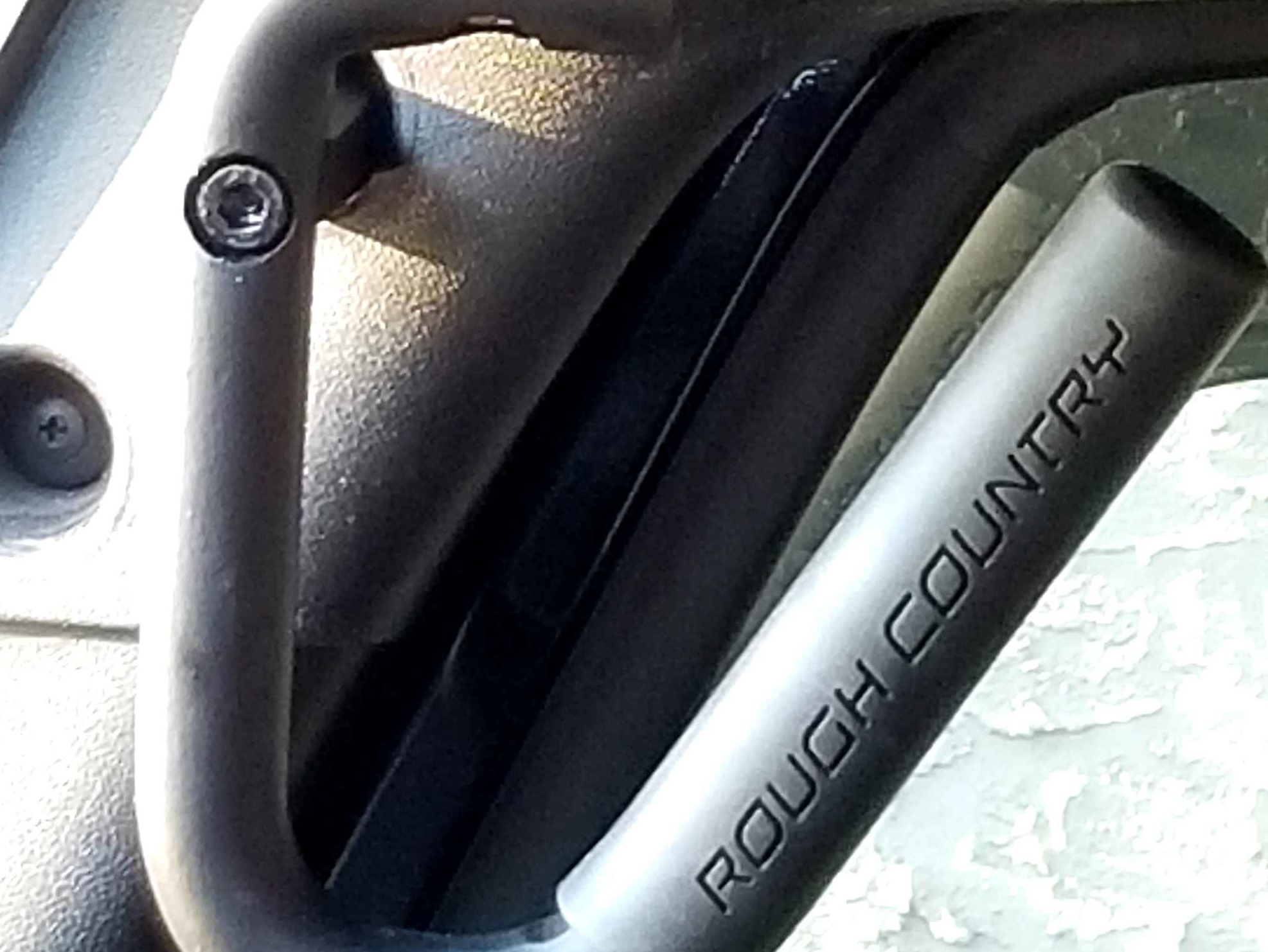 Rough Country Jeep Wrangler Solid Steel Front Grab Handles 6501