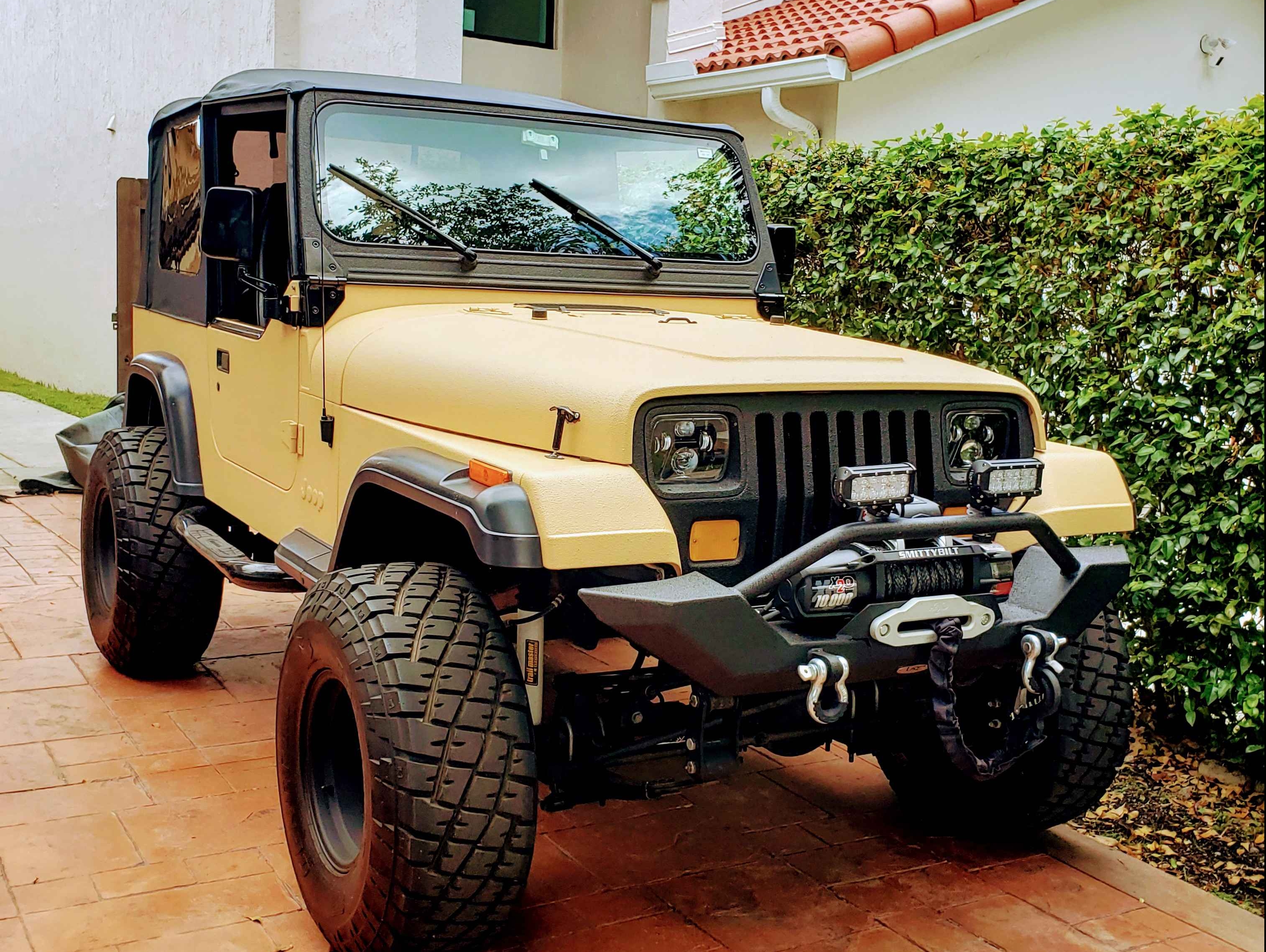 Bestop Jeep Wrangler Supertop NX Soft Top - Black Denim 54601-15