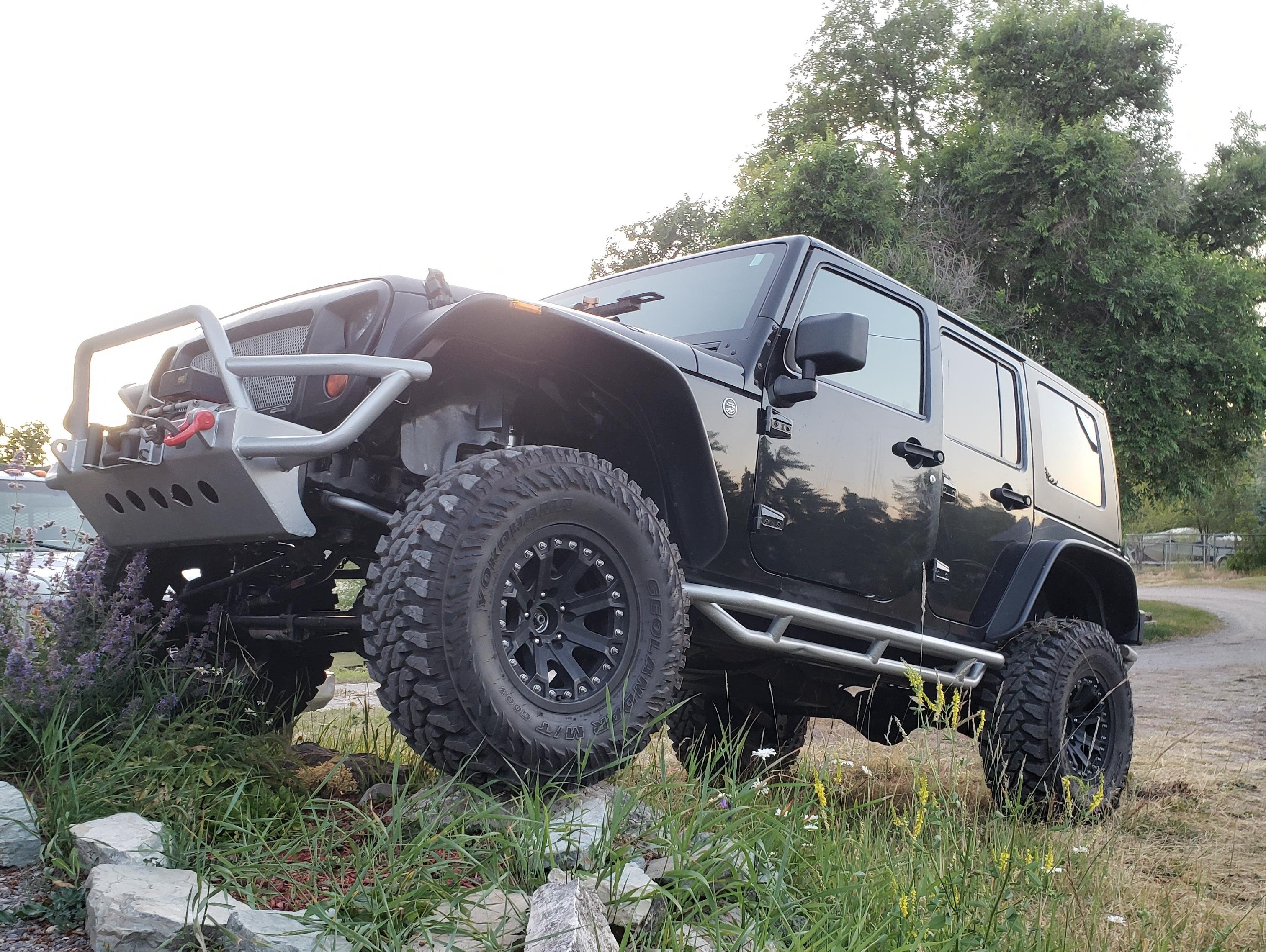 JKS Manufacturing Jeep Wrangler Adjustable Rear Track Bar for 0 to