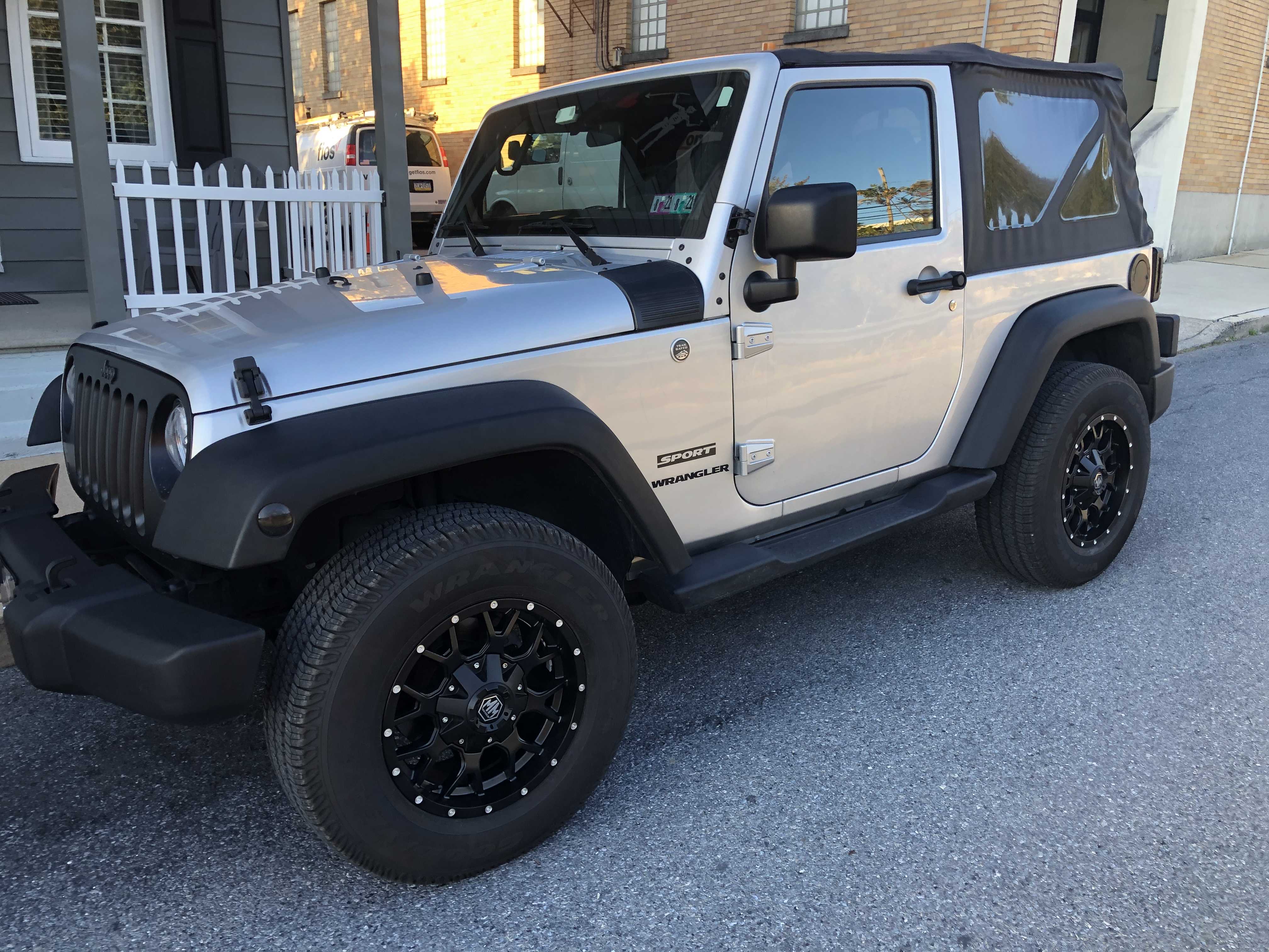 Mayhem Wheels Jeep Cherokee Warrior Matte Black Wheel; 17x9; 18mm