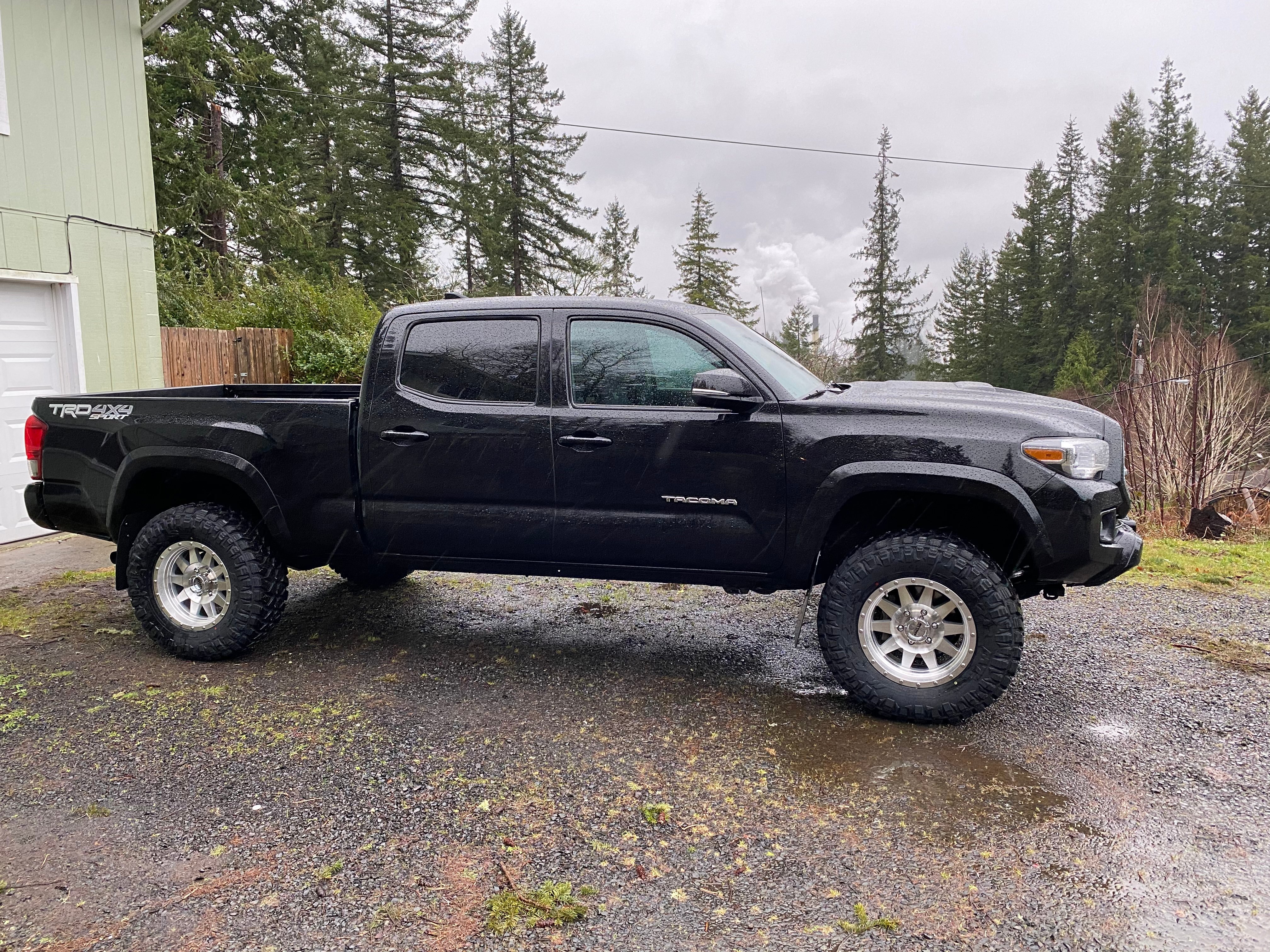 Method Race Wheels Tacoma MR301 The Standard Matte Black 6-Lug