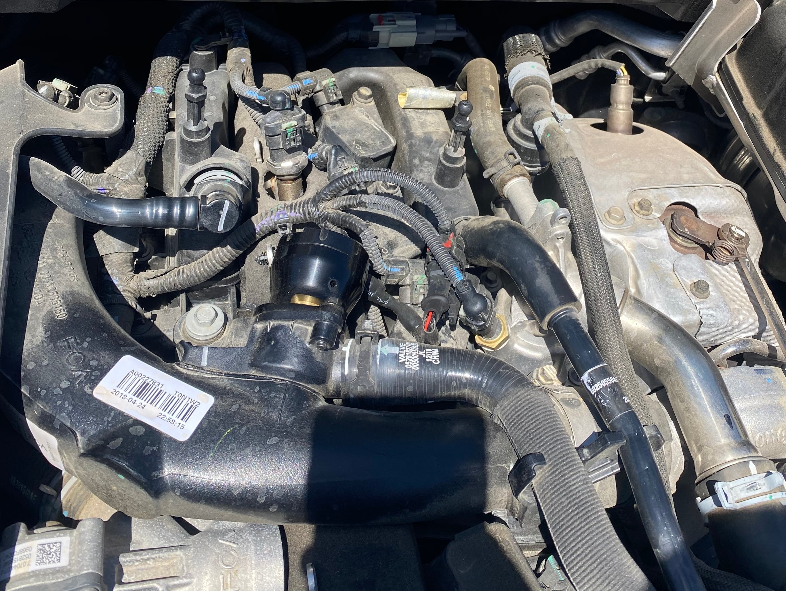 Turbosmart Jeep Wrangler Kompact Dual Port Blow Off Valve TS-0223