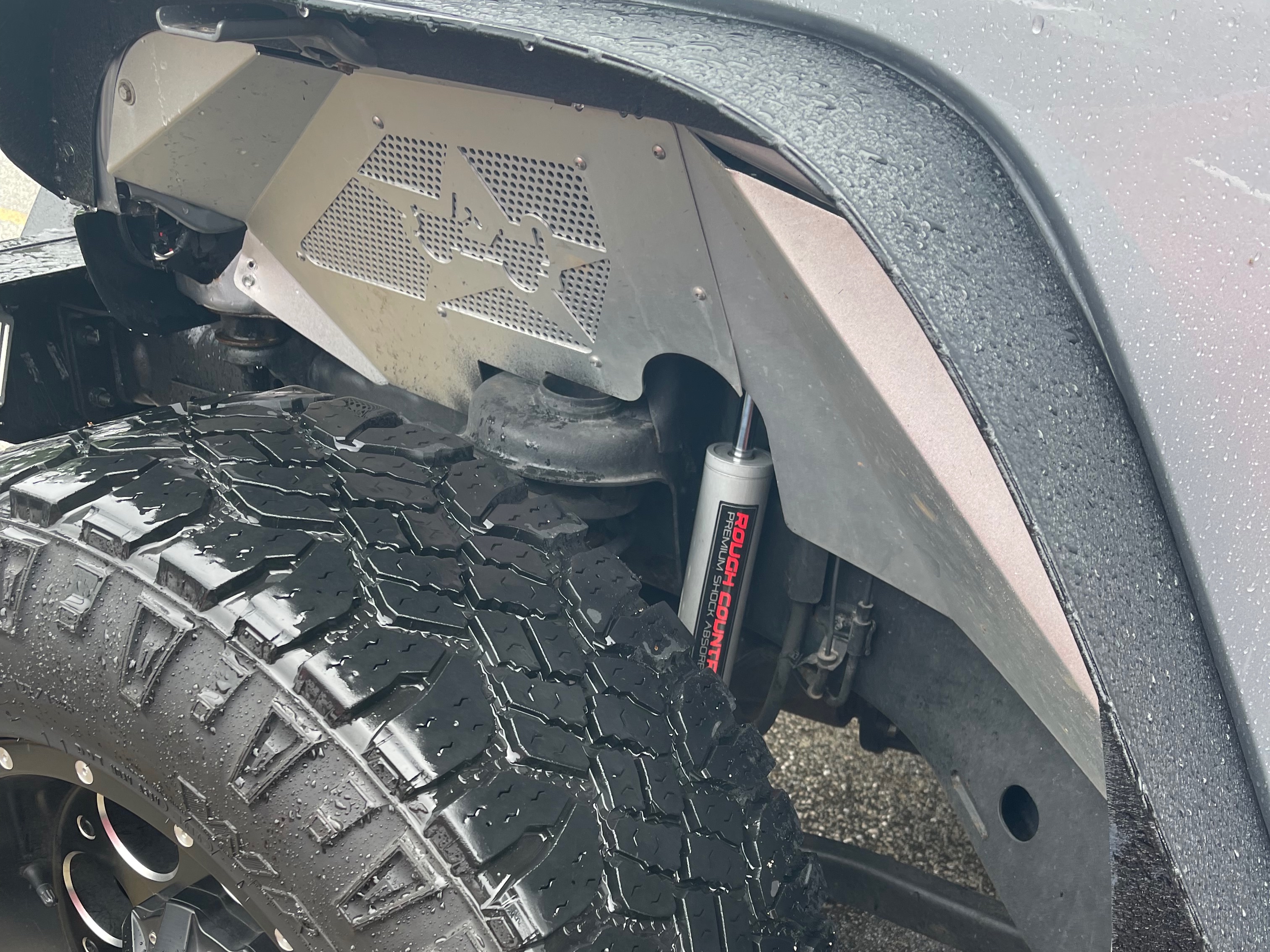 Rough Country Suspension Jeep Wrangler Premium N3 Front Shocks for