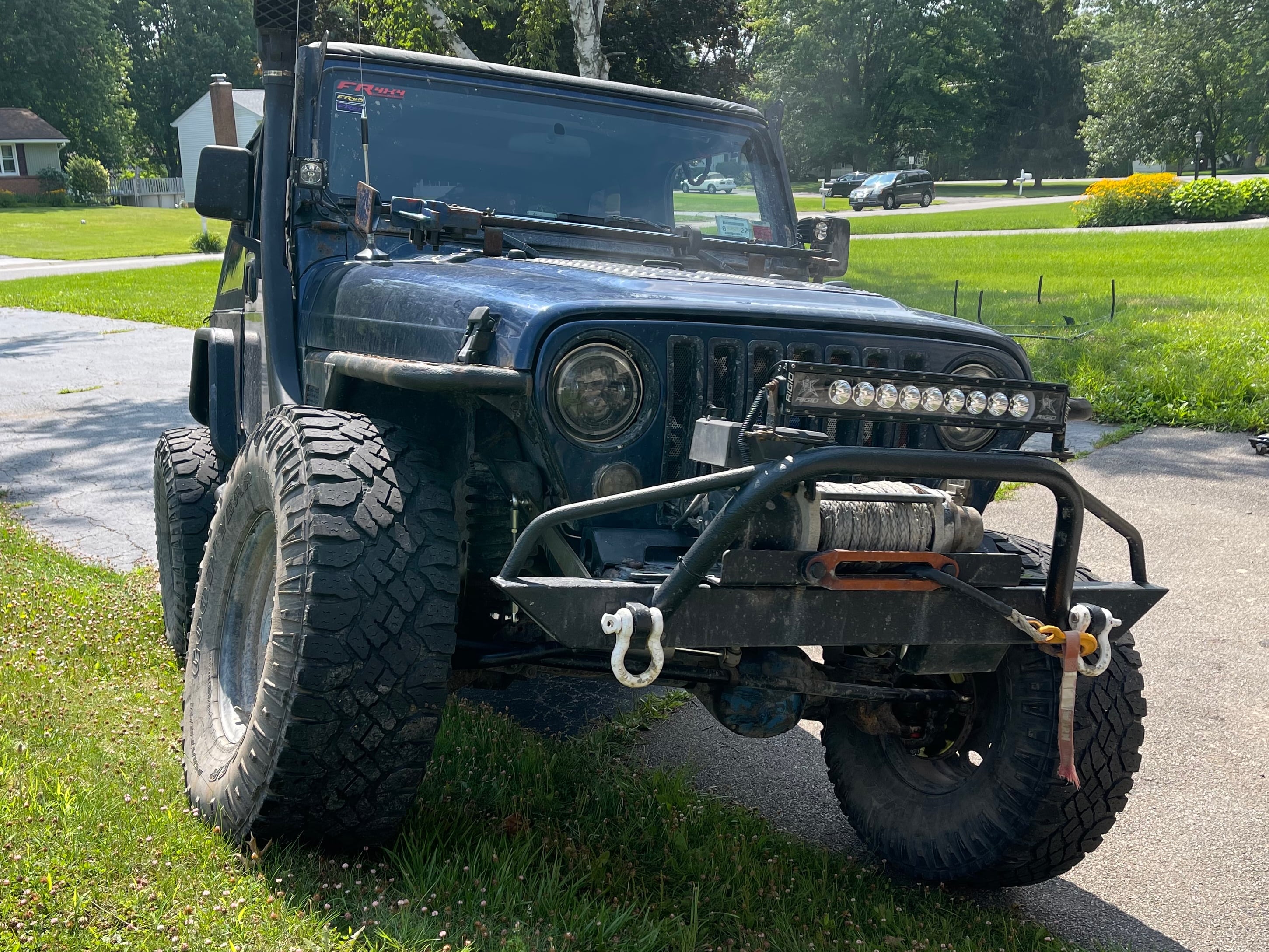 SkyJacker Jeep Wrangler RockLock Front Sway Bar Assembly for 4-6
