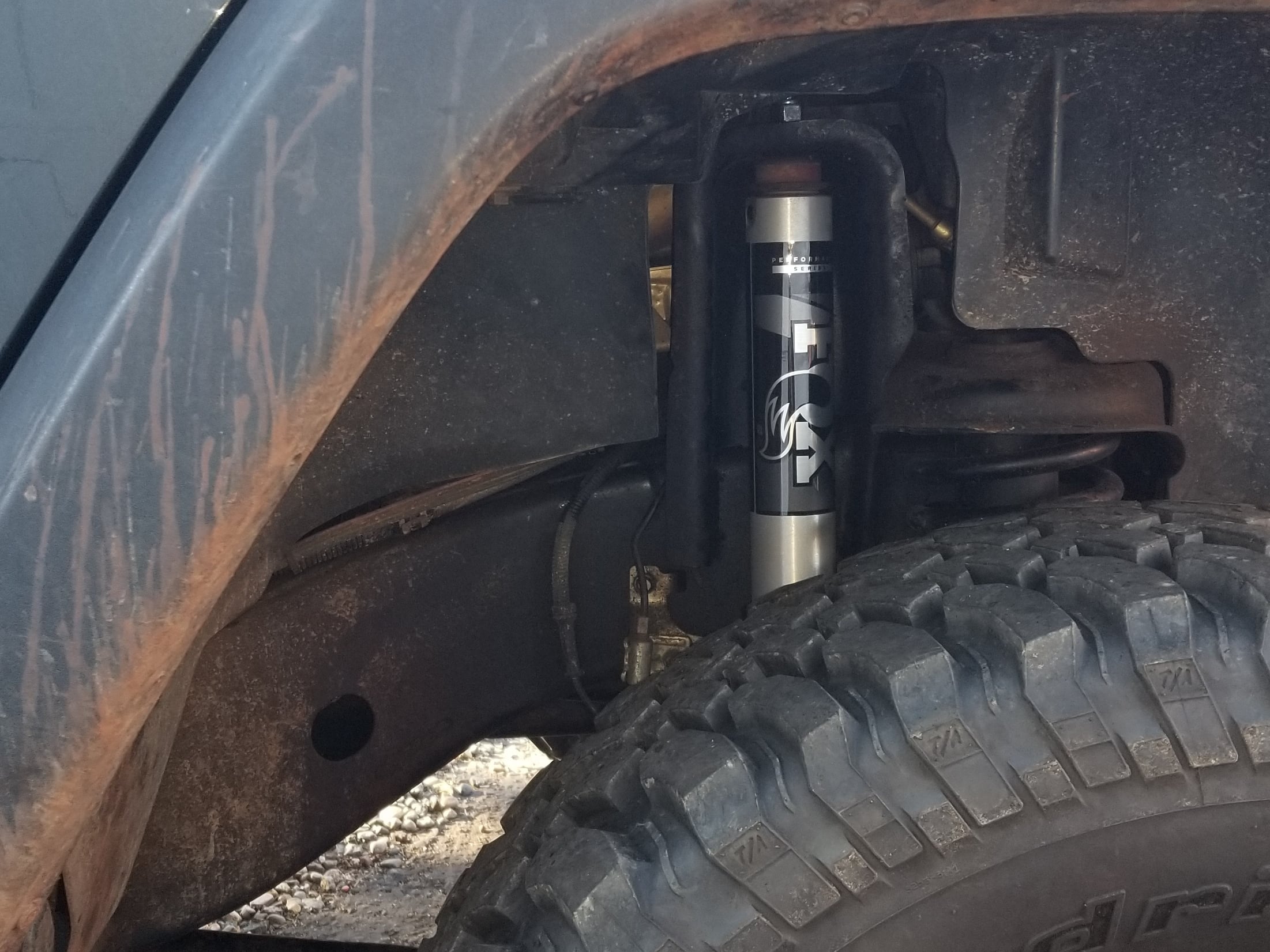 FOX Jeep Wrangler 2.0 Performance Series IFP Shocks for 4-6 in