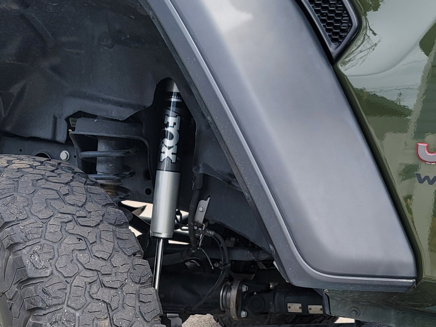 FOX Jeep Wrangler Performance Series 2.0 Front IFP Shock for 0 to
