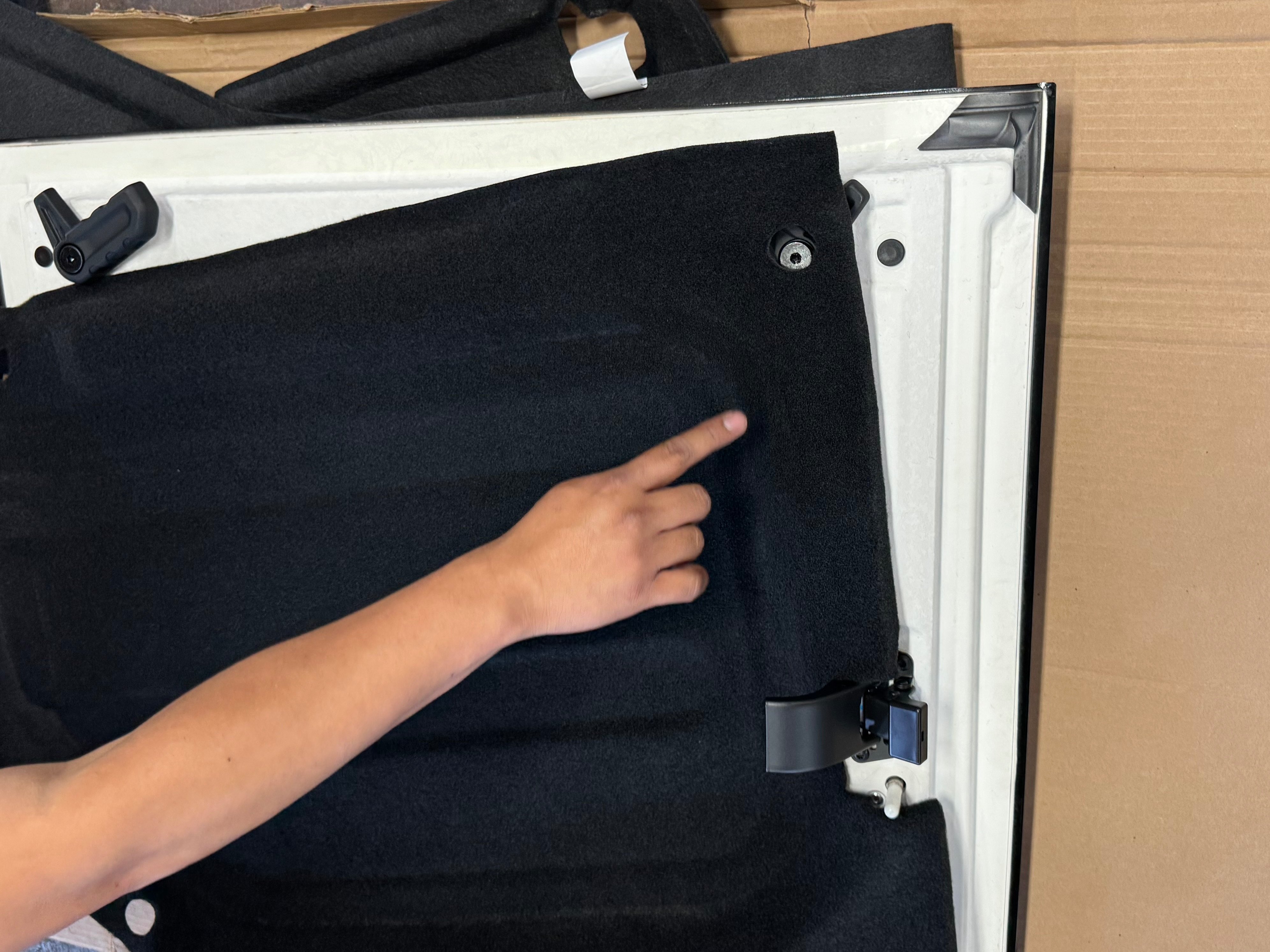 Coverking Jeep Wrangler Hard Top TopLiner; Black HFYCT9 (18-26
