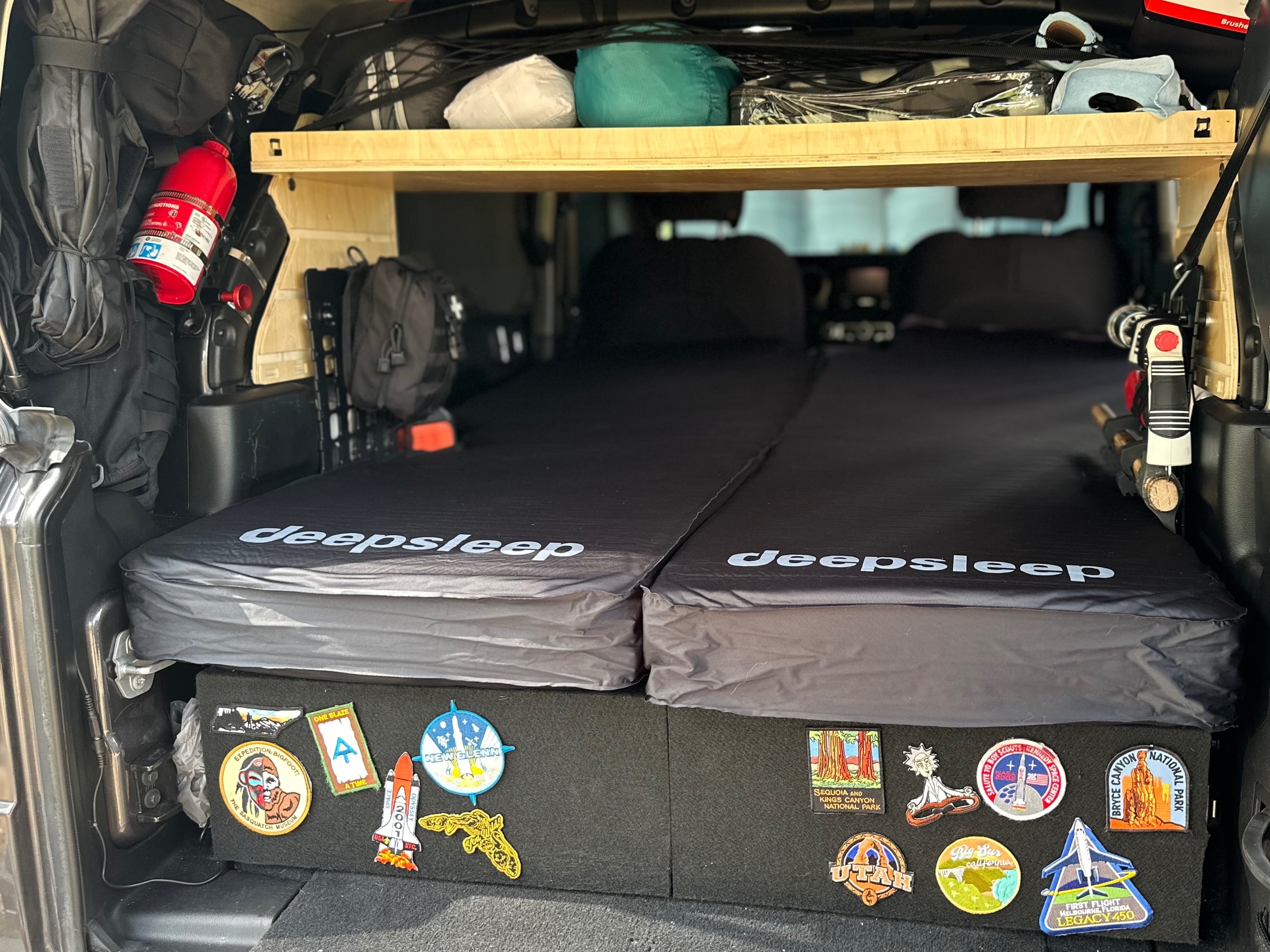 deepsleep Jeep Wrangler Solo Mat SOLOMAT (07-26 Jeep Wrangler JK