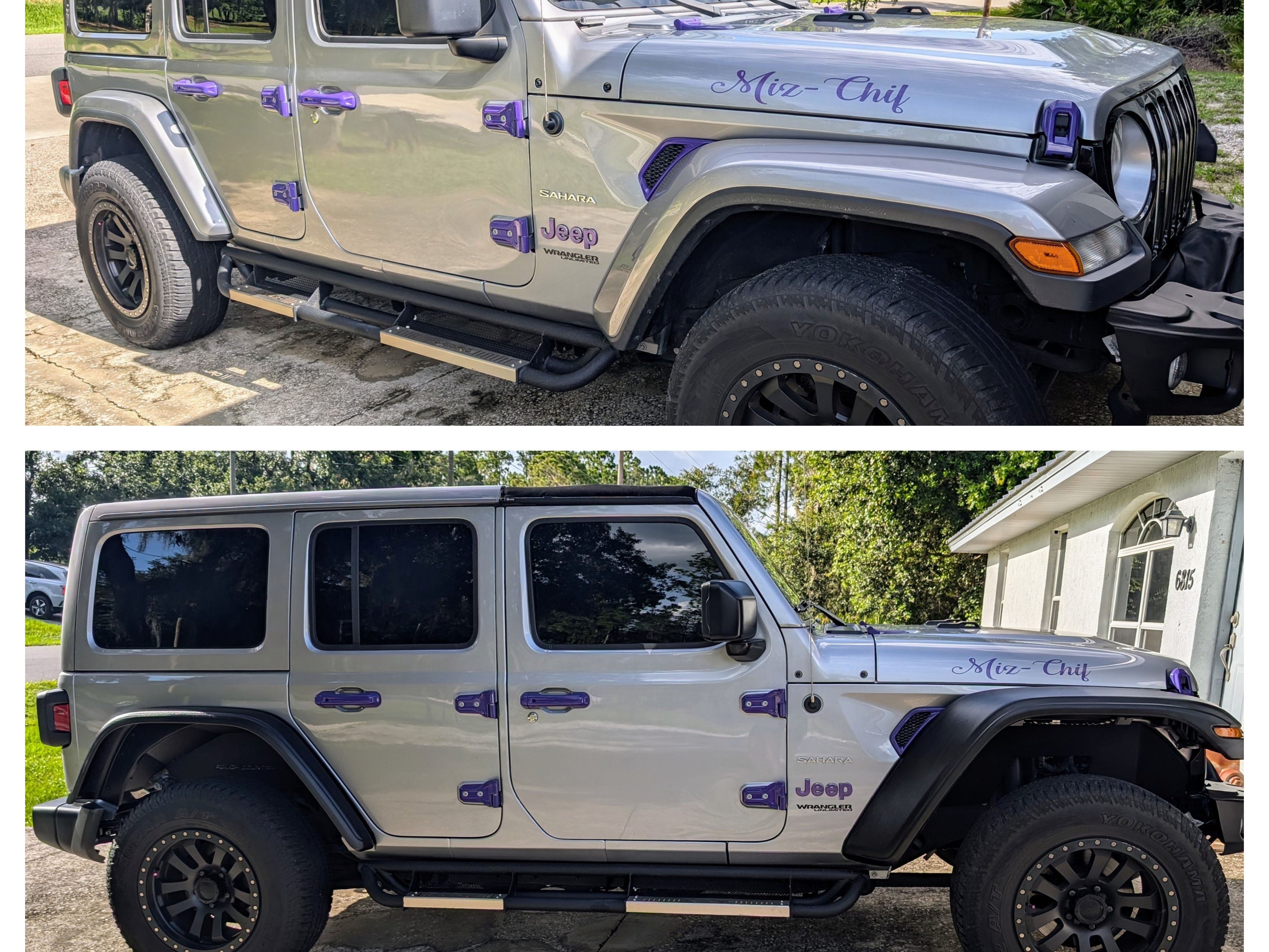 Rough Country WF1 Fender Flares; OE Black A-J01822 (18-26 Jeep