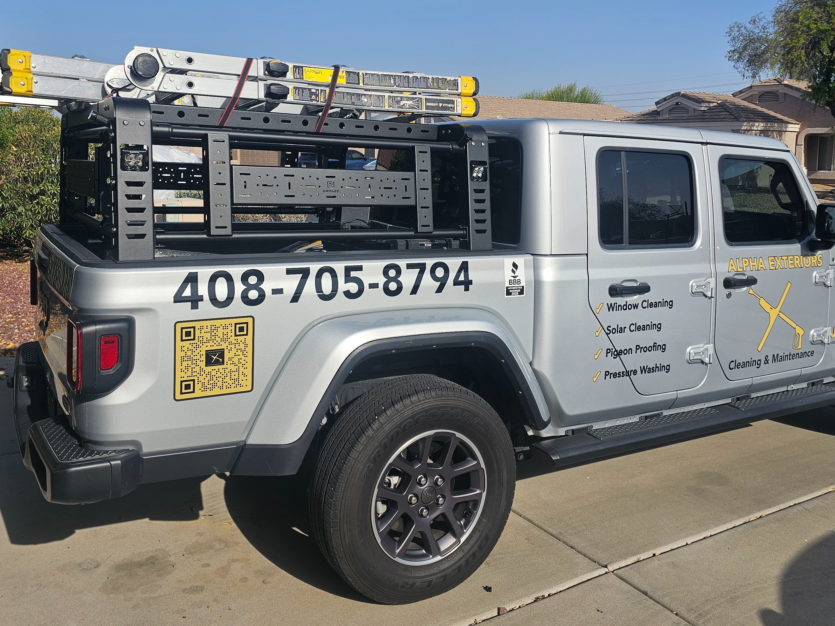 ZRoadz Jeep Gladiator Overland Access Rack with Three Lifting Side