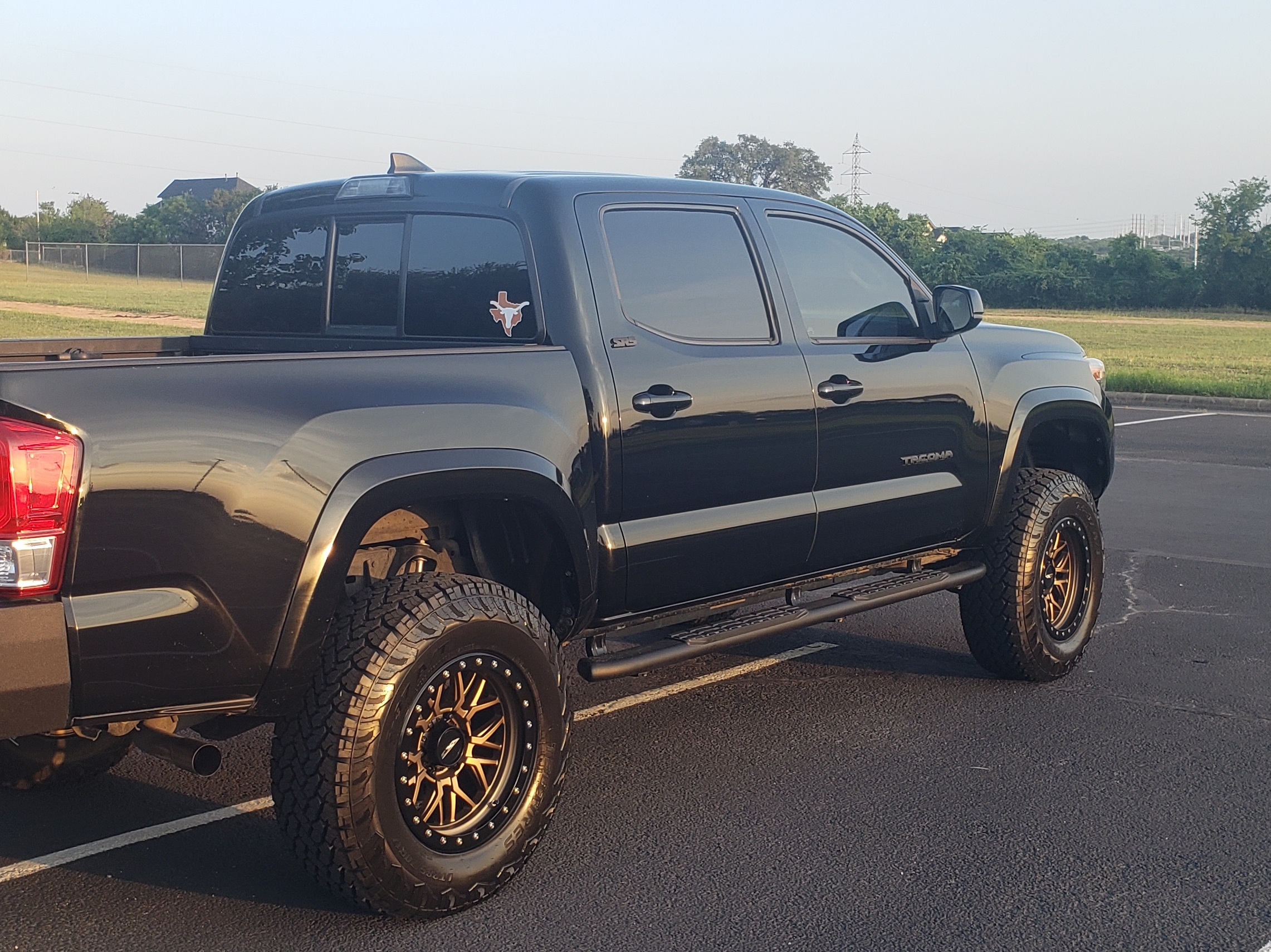 CXA Off Road Wheels Tacoma CX1 MESH Texture Bronze with Black Ring
