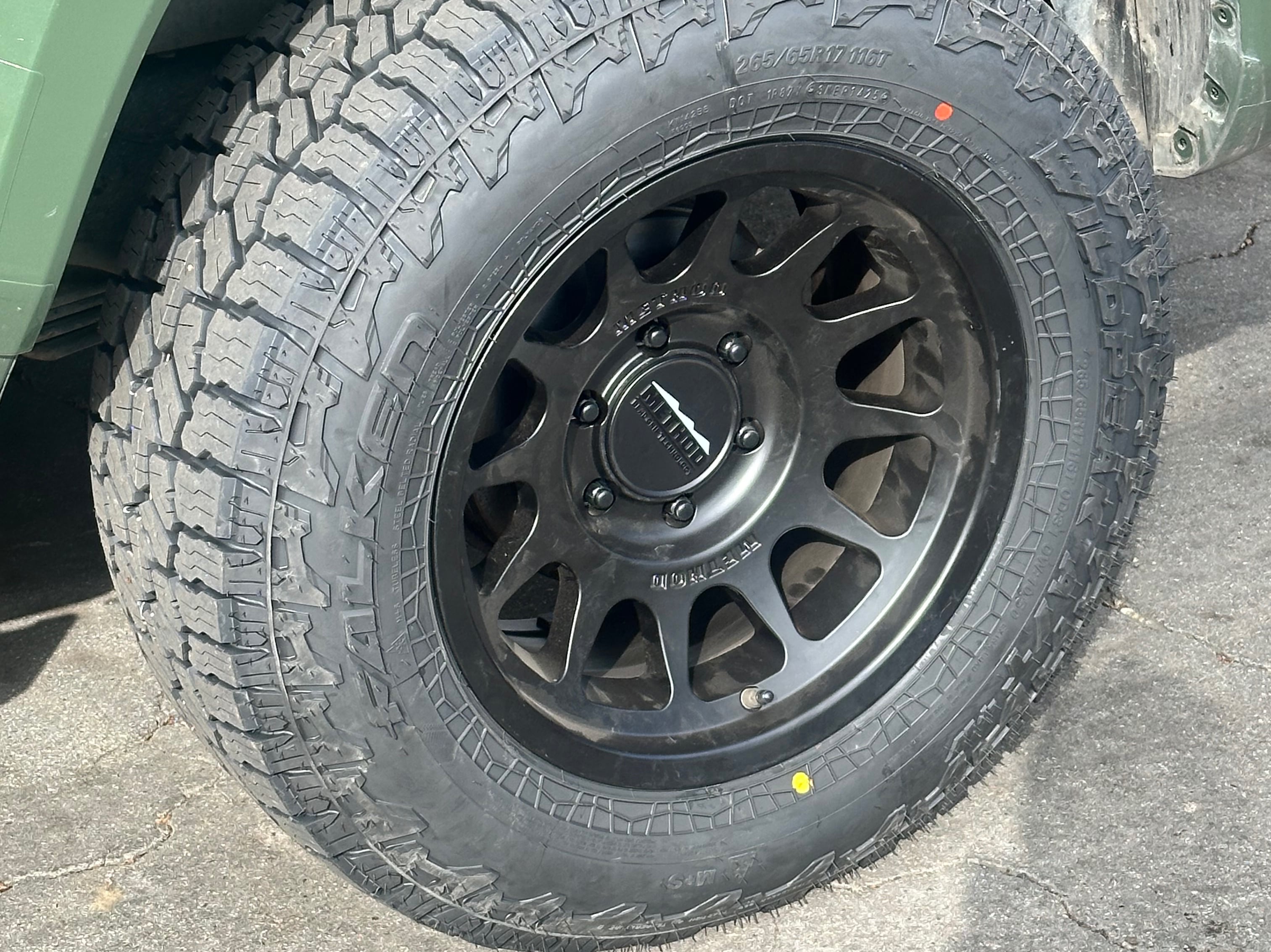 Method Race Wheels Tacoma MR703 Bead Grip Bronze 6-Lug Wheel; 17x8