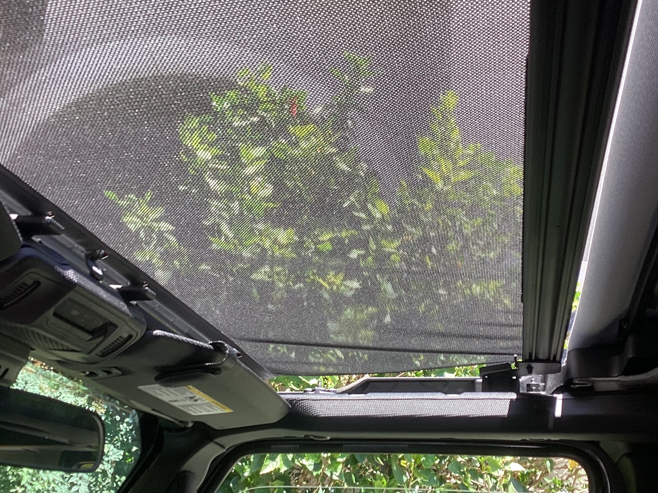 Bestop Jeep Wrangler Sunscreen for Sunrider Factory Hard Tops