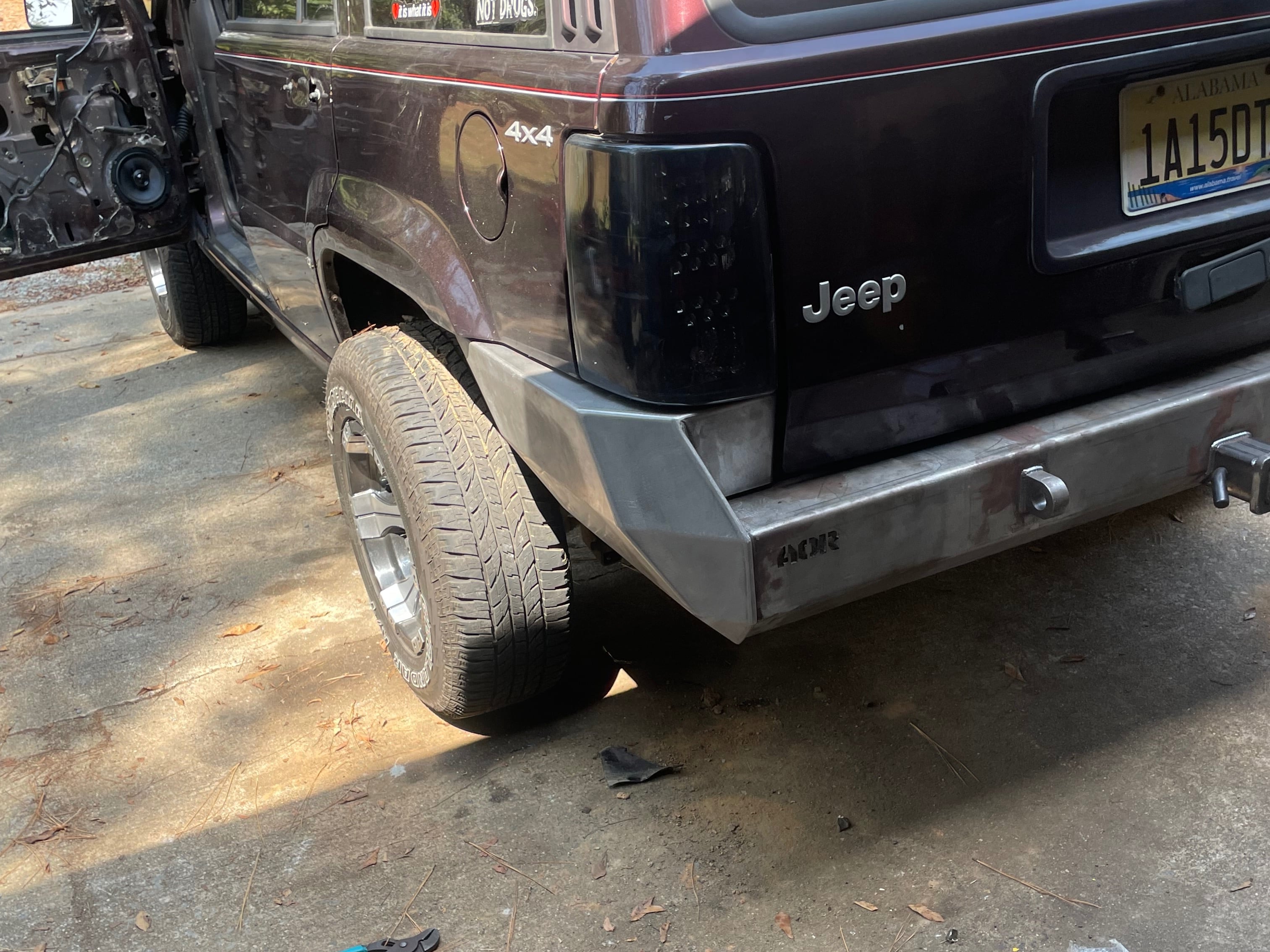 Affordable Offroad Jeep Grand Cherokee Full Width Rear Bumper