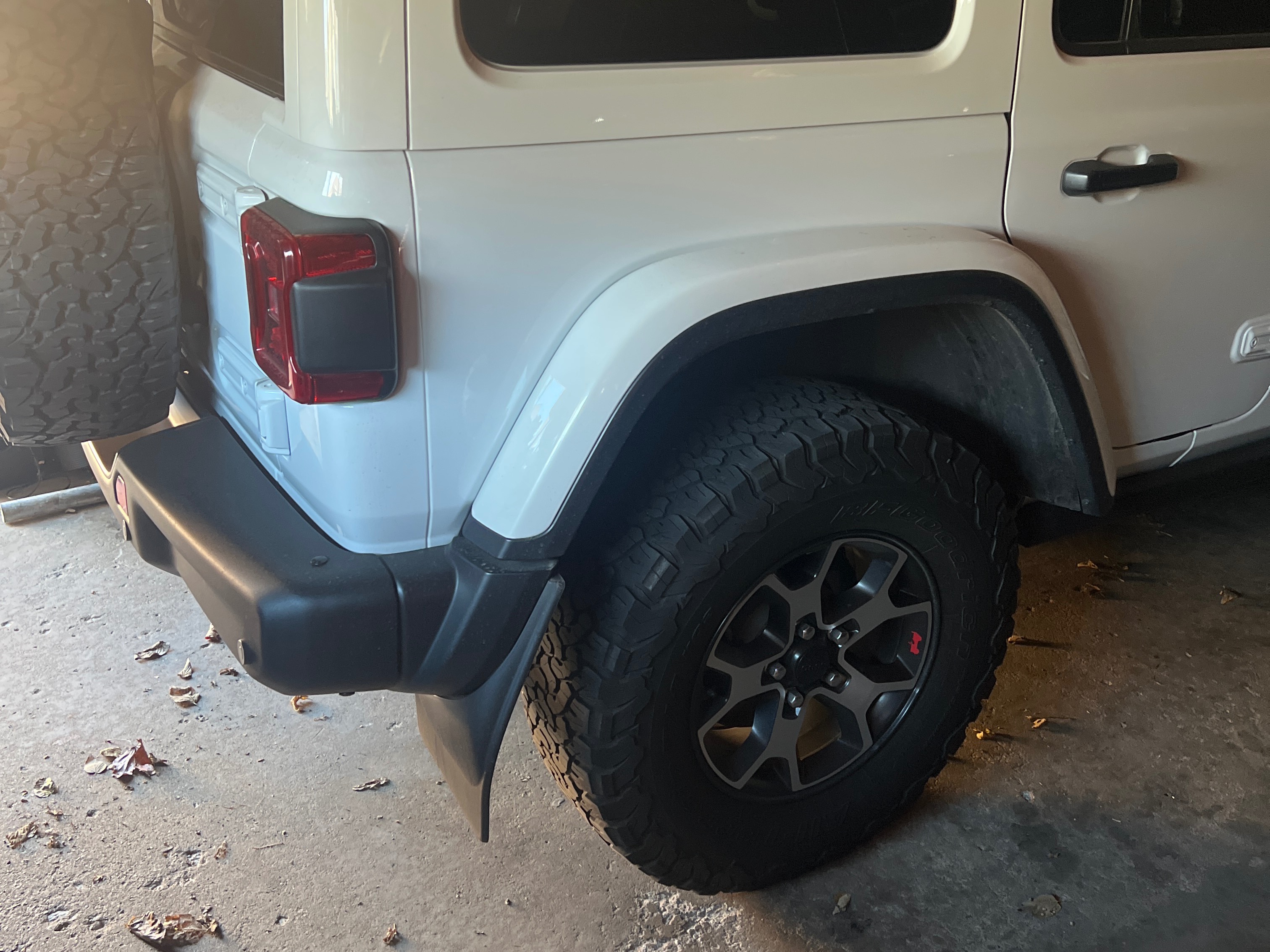 RedRock Jeep Wrangler Mud Guard Set J176632 (18-26 Jeep Wrangler