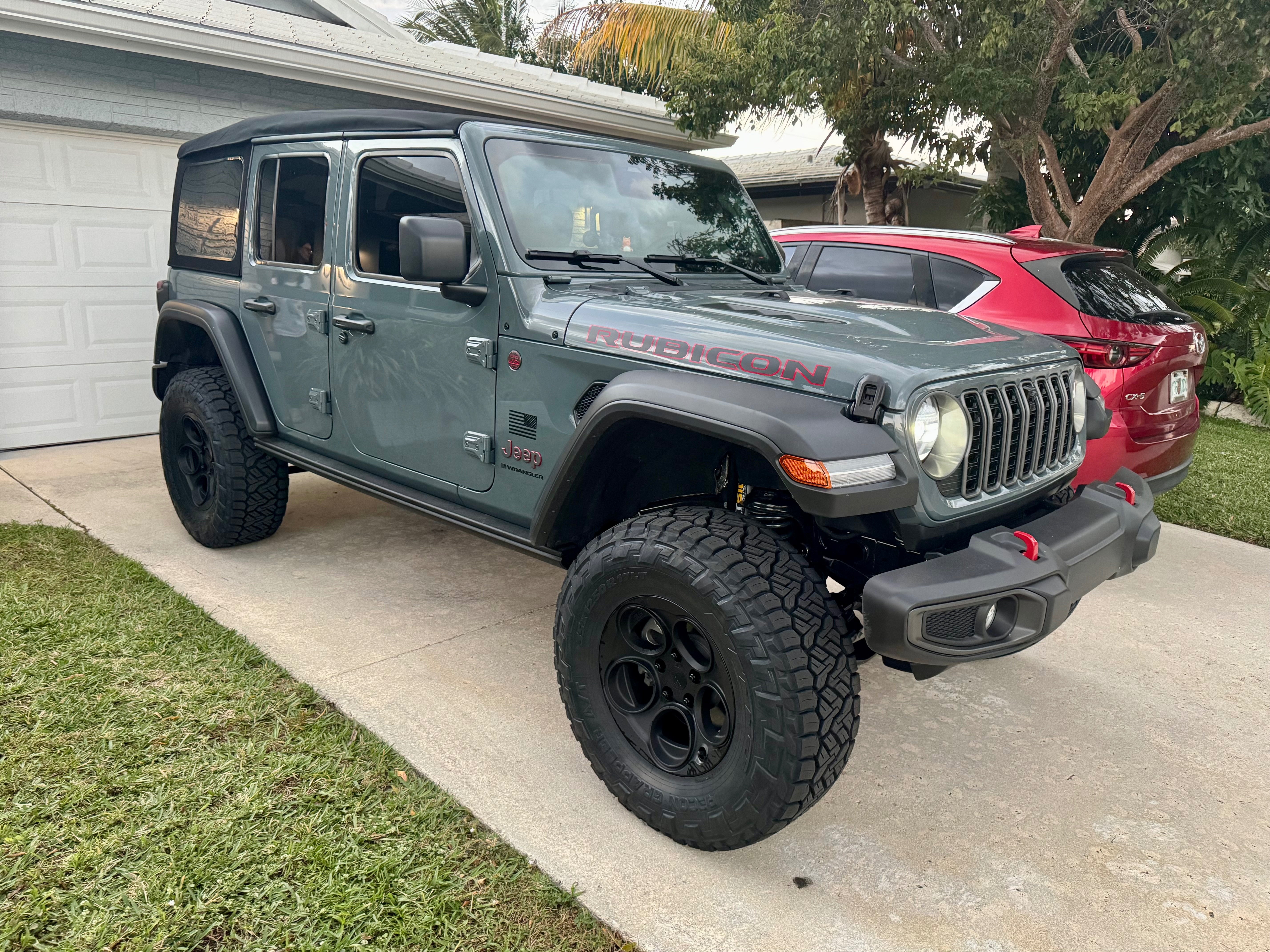 AEV Jeep Wrangler Savegre II Satin Black Wheel; 17x8.5; 25mm