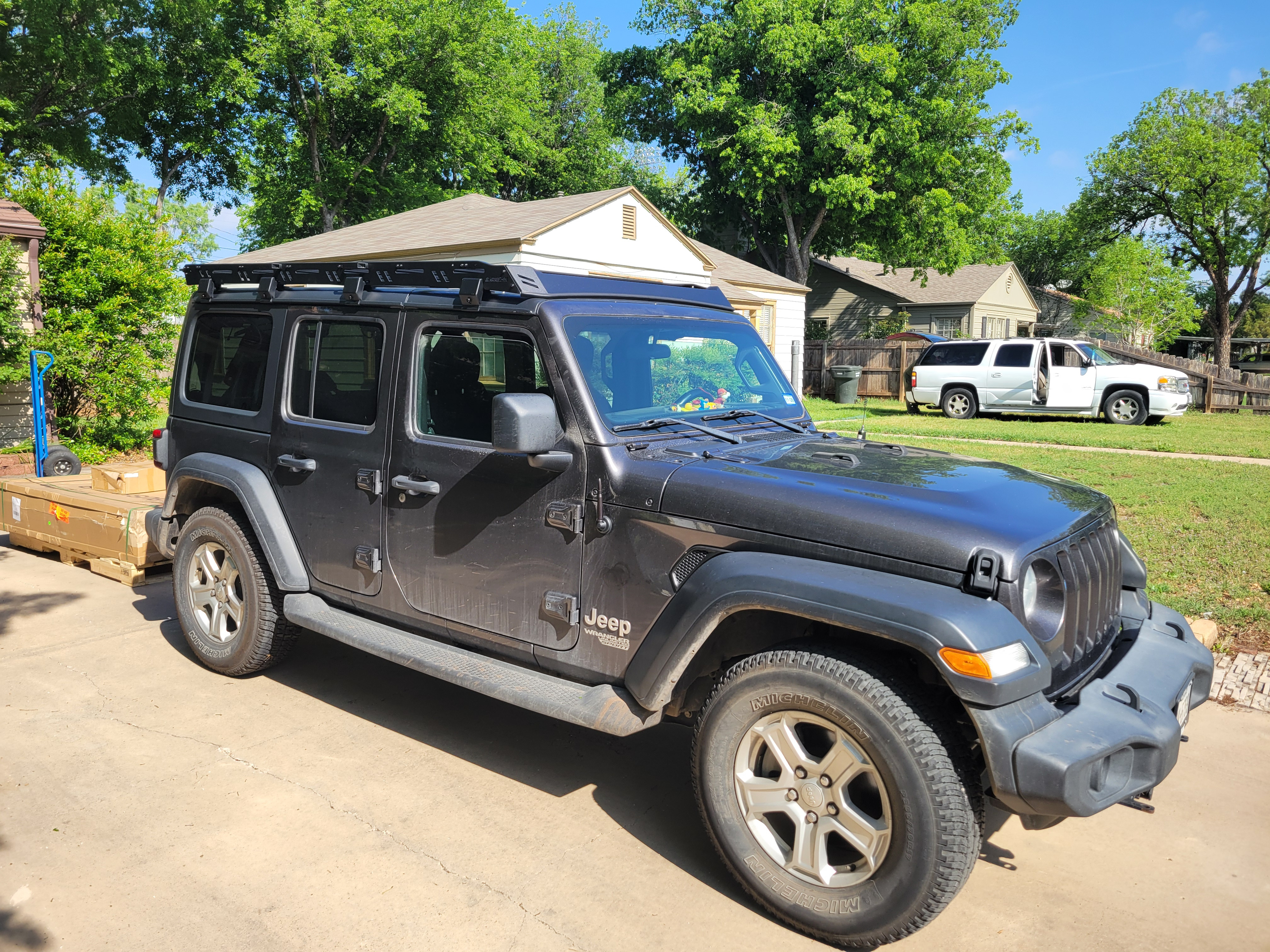 Barricade Jeep Wrangler HD Platform Roof Rack J193886 (18-26 Jeep