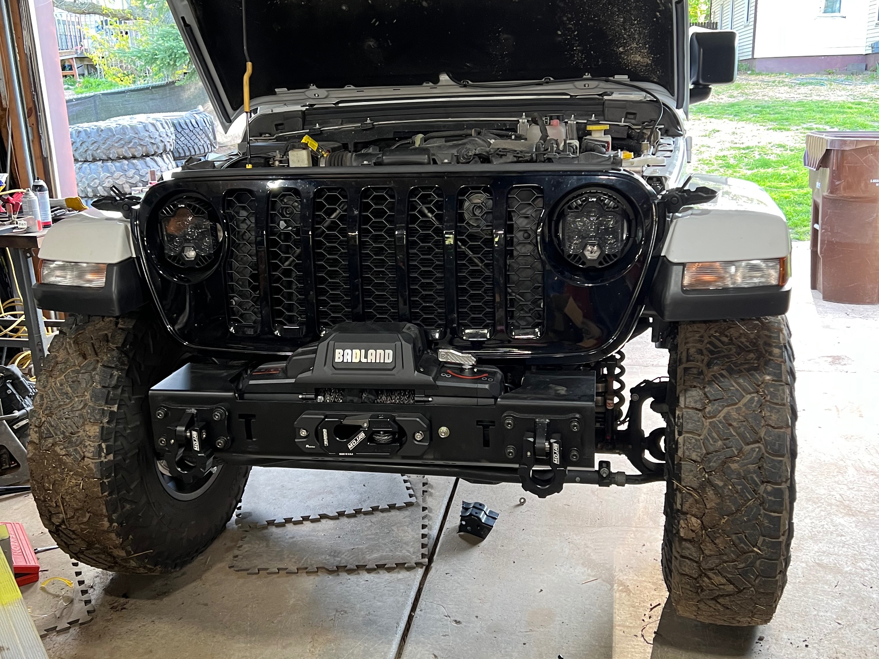 VKB Gladiator NXT EVO Standard 右手用 本体 EVO Manufacturing Jeep Gladiator Quarter Pounder Winch Front