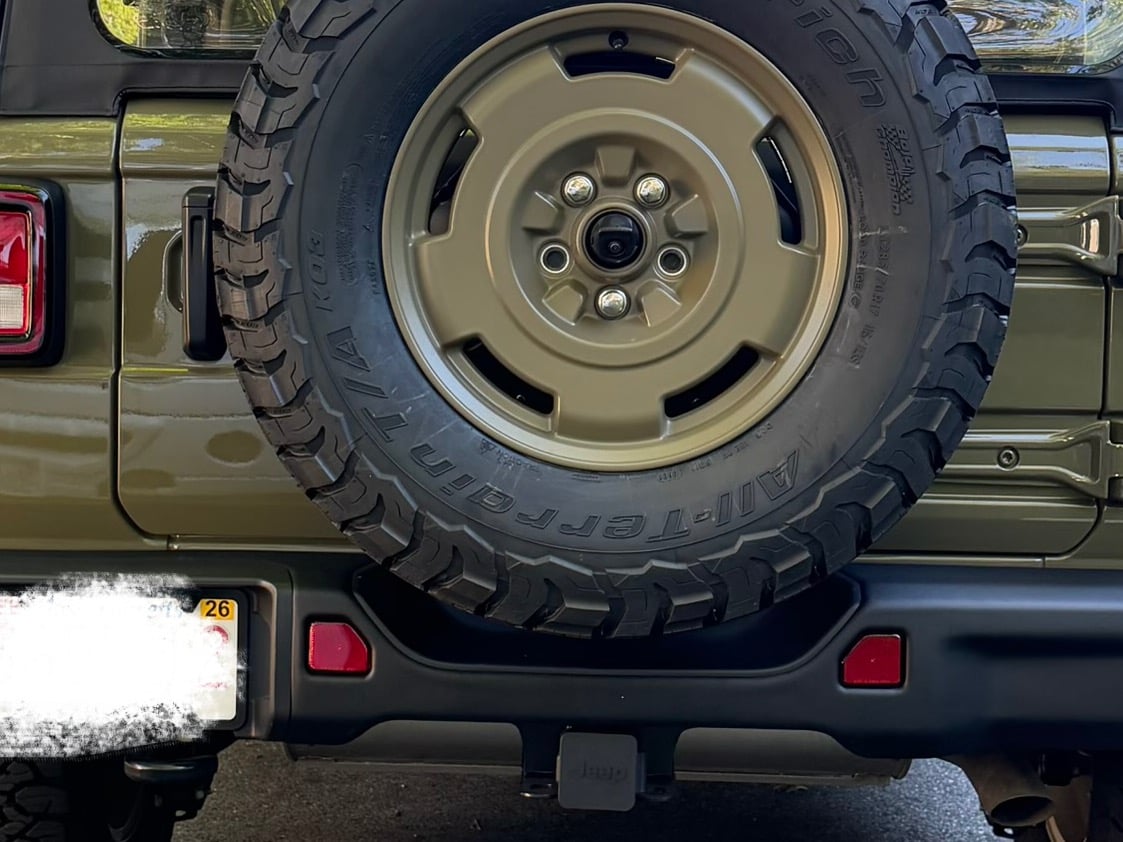 Teraflex Jeep Wrangler Spare Tire Relocation Bracket Kit 1909200