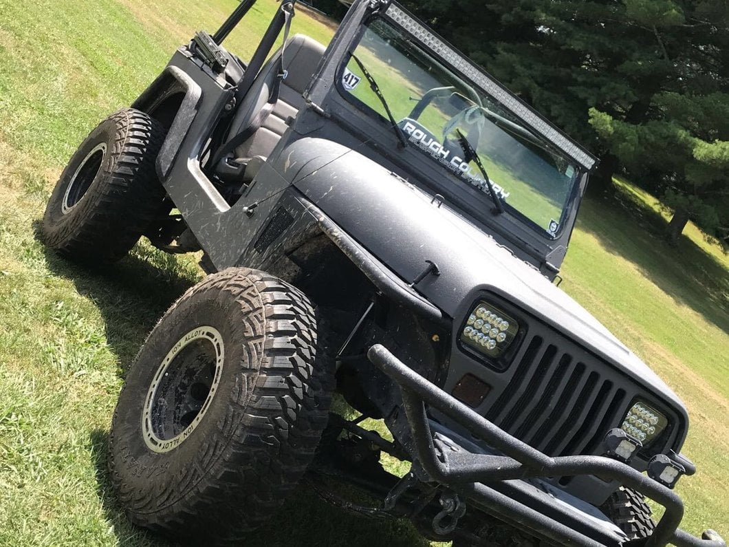 Barricade Front Fender (8795 Jeep Wrangler YJ) Barricade