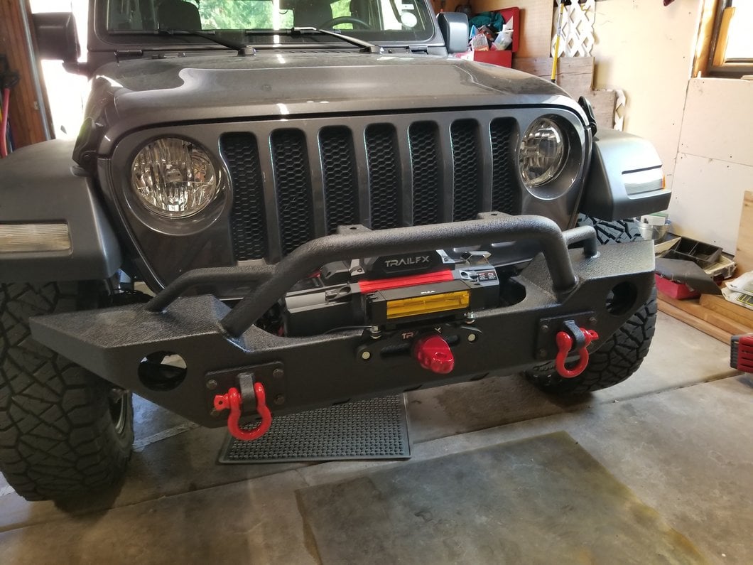 Barricade Alloy Series Aluminum Front Bumper (1824 Jeep Wrangler JL