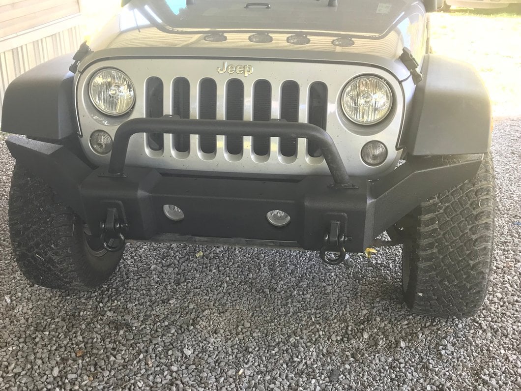 RedRock Avenger Full Width Front Bumper (07-18 Jeep Wrangler