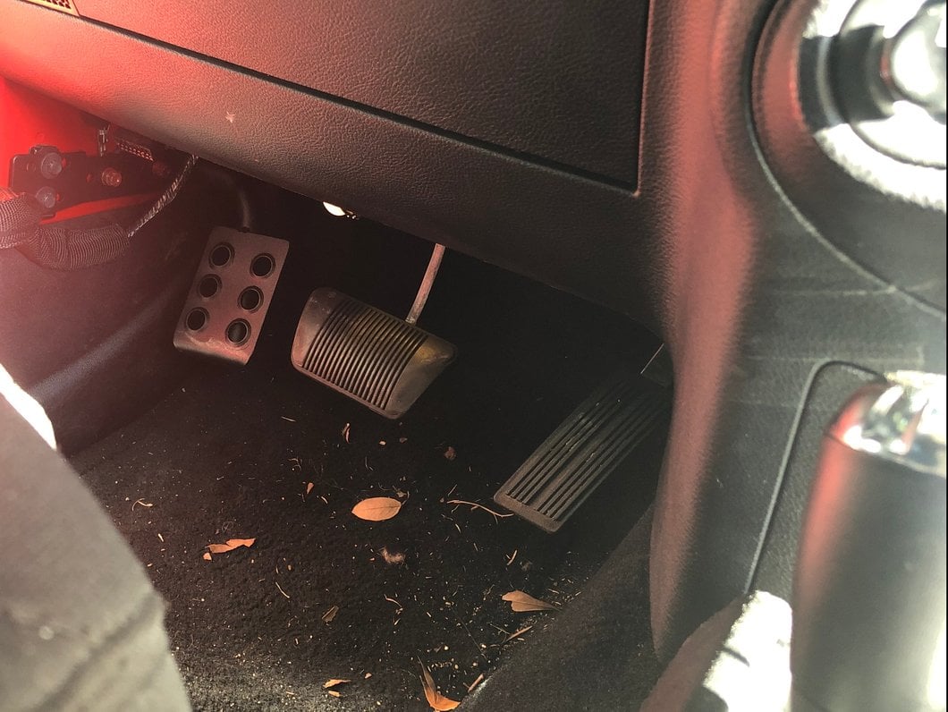 RedRock Dead Pedal; Driver Side (0718 Jeep Wrangler JK w/ Automatic