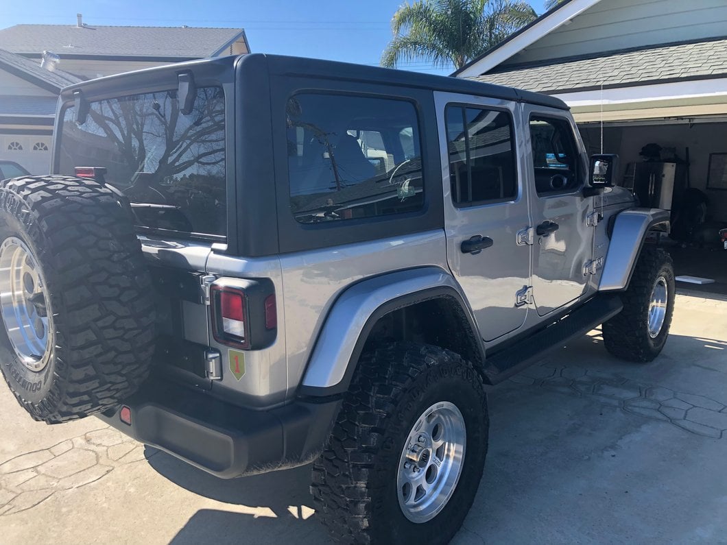 RedRock HD Tailgate Reinforcement Panel (1824 Jeep Wrangler JL) RedRock