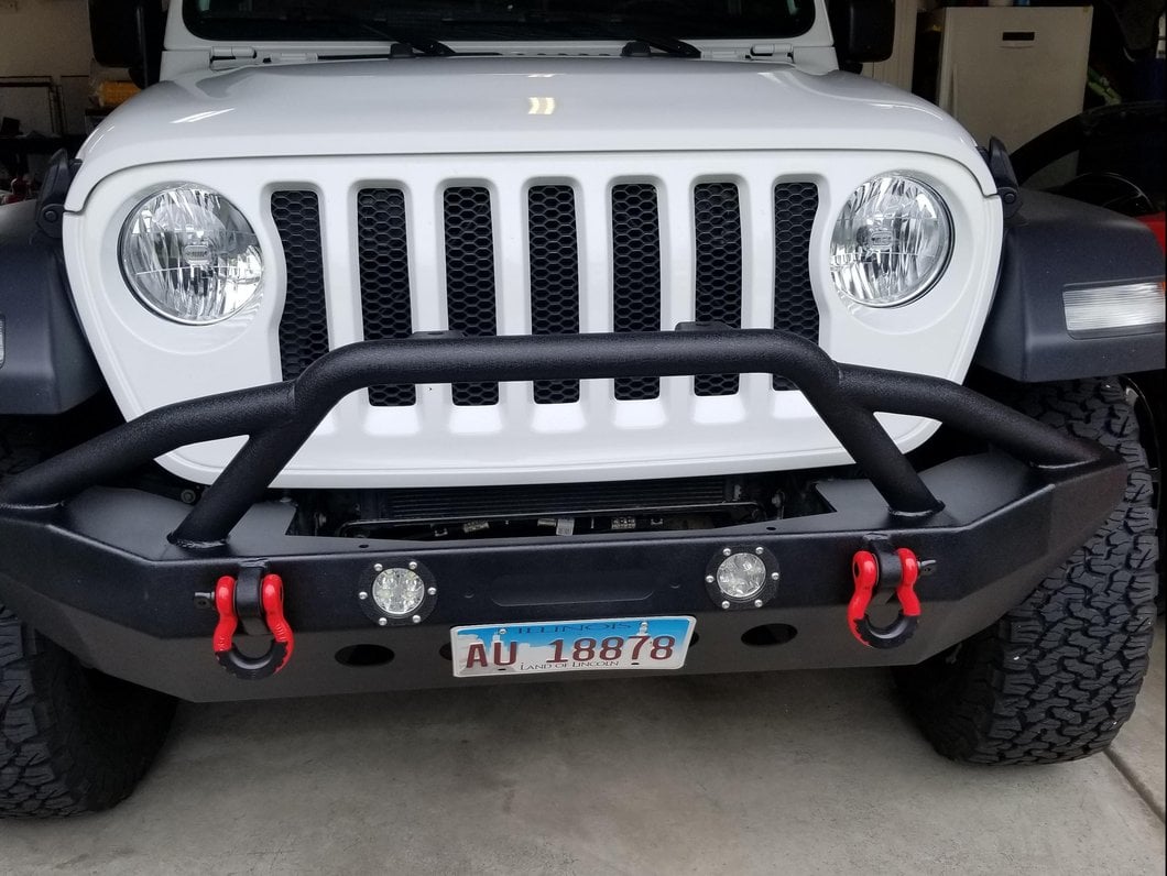 RedRock Approach Front Bumper with LED Lights (18-25 Jeep