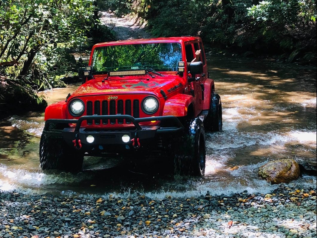 RedRock Crawler-Max Full Width Winch Front Bumper (07-18