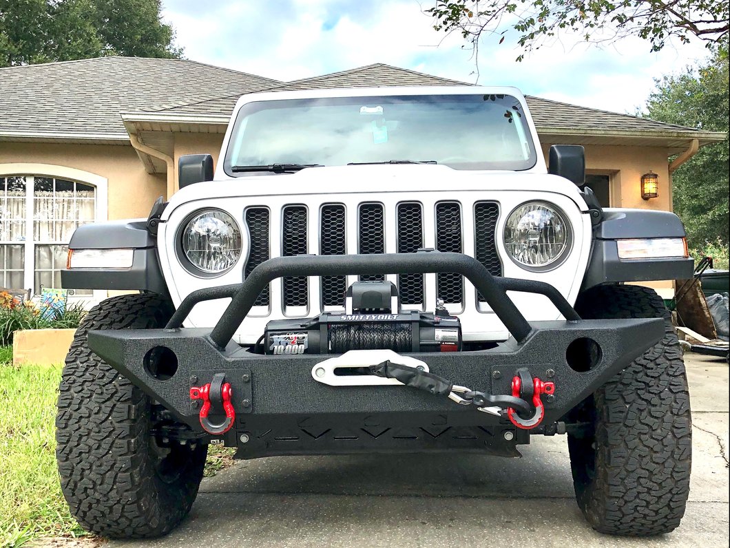 Barricade Alloy Series Aluminum Front Bumper (1824 Jeep Wrangler JL