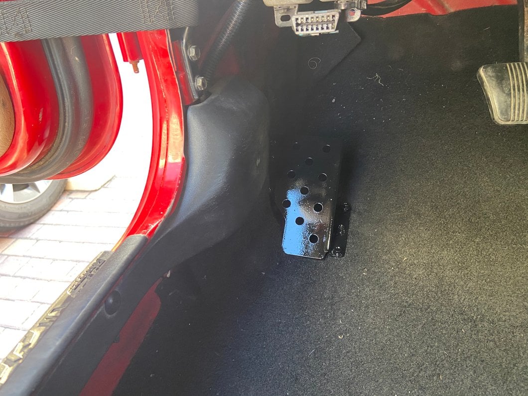 RedRock HD Dead Pedal; Driver Side (9706 Jeep Wrangler TJ) RedRock