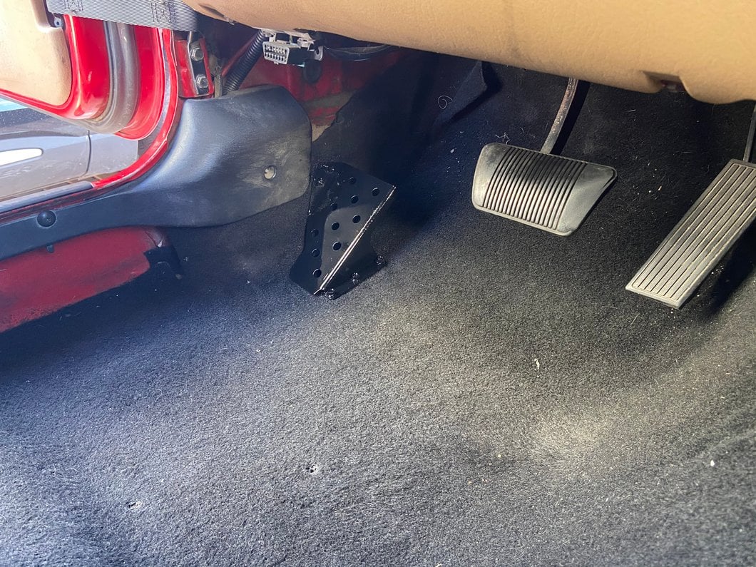 RedRock HD Dead Pedal; Driver Side (9706 Jeep Wrangler TJ) RedRock