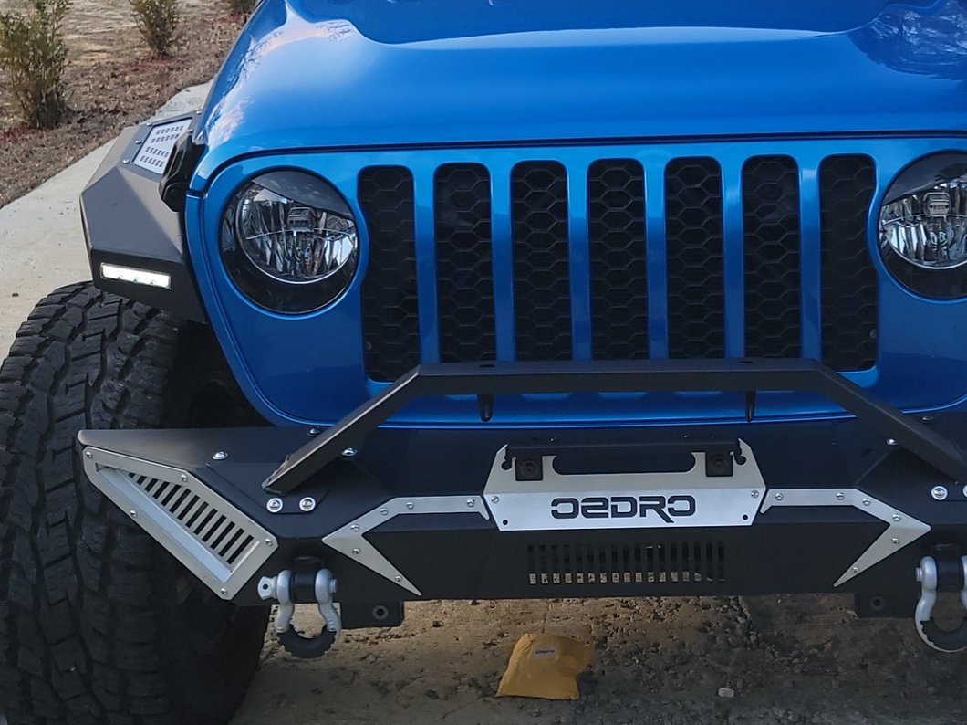 Barricade XSeries Front Fender Flares with LED DRL and Marker Lights