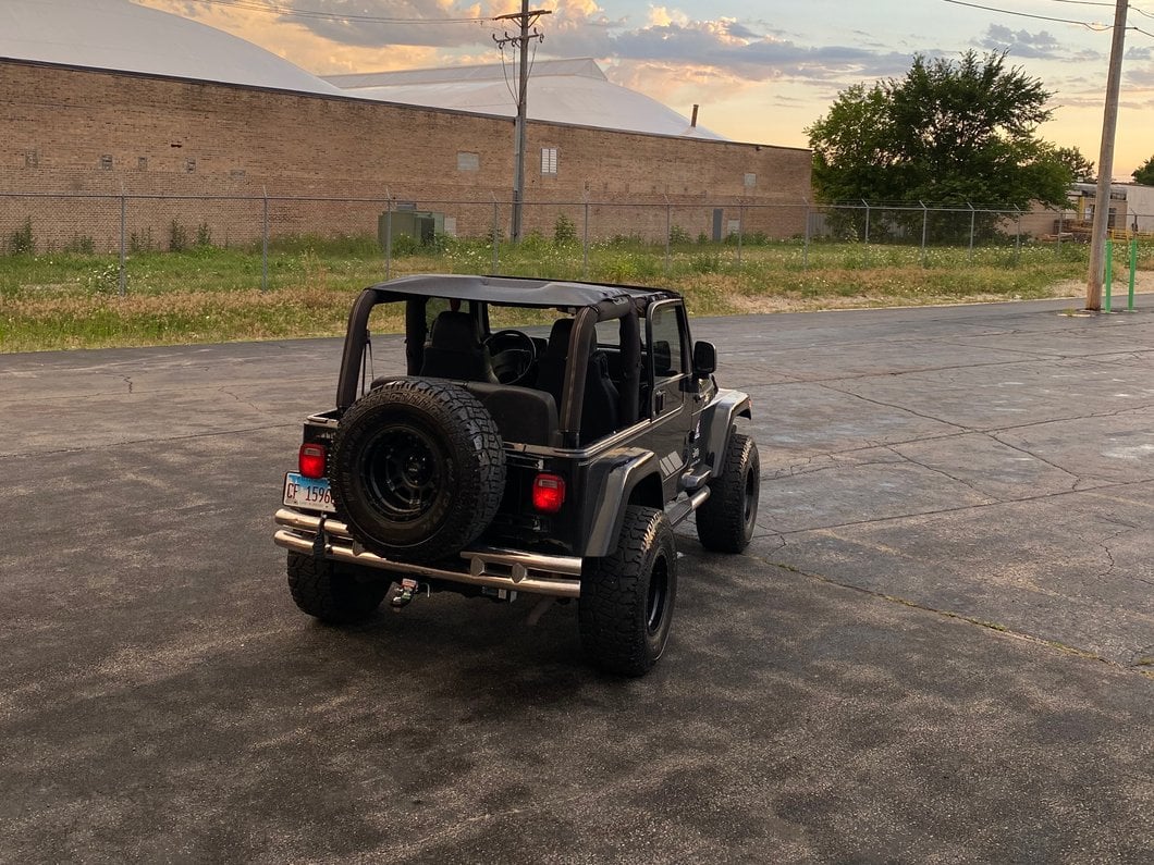 RedRock Shade Top; Black (97-06 Jeep Wrangler TJ, Excluding