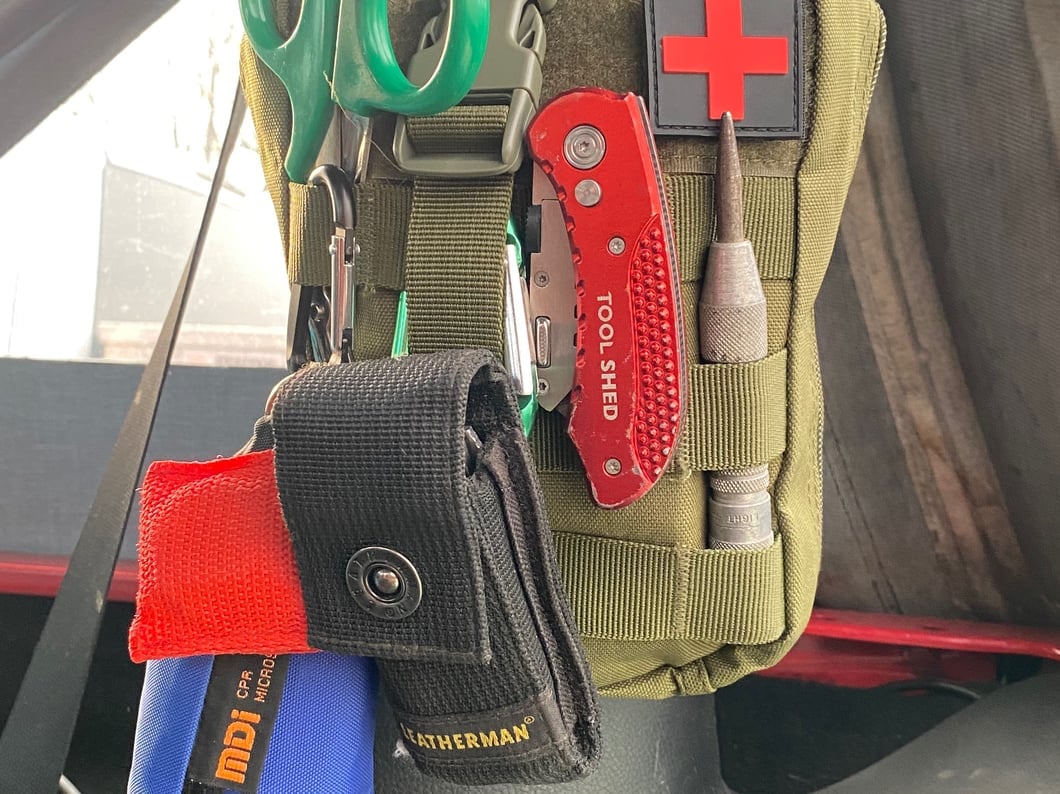 RedRock Roll Bar Mounted First Aid Storage Bag RedRock