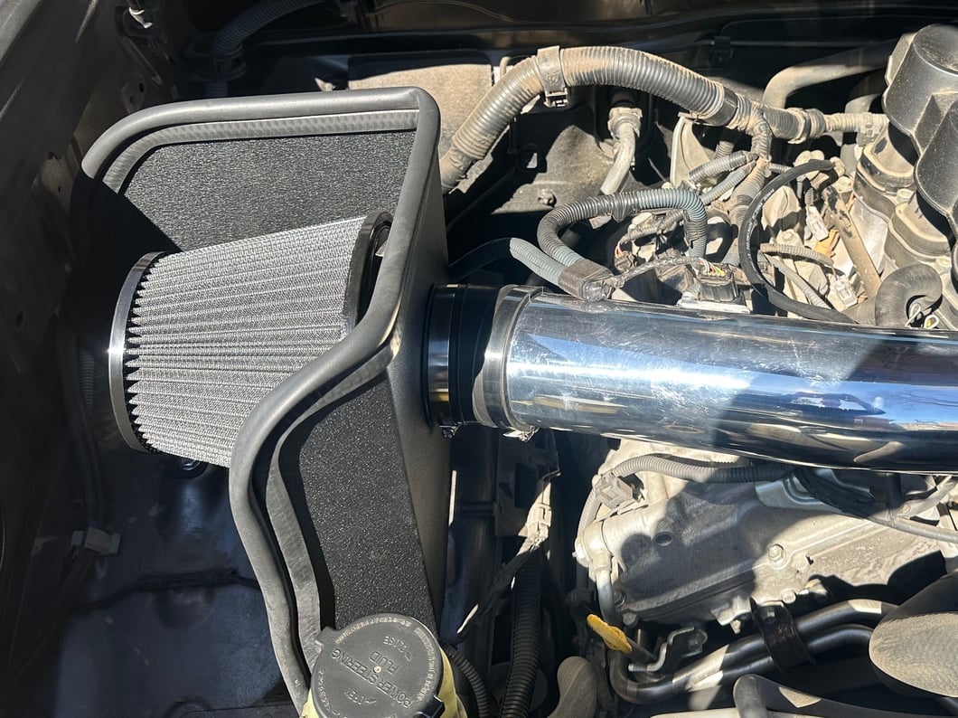 RedRock Cold Air Intake; Polished (1015 4.0L 4Runner) RedRock