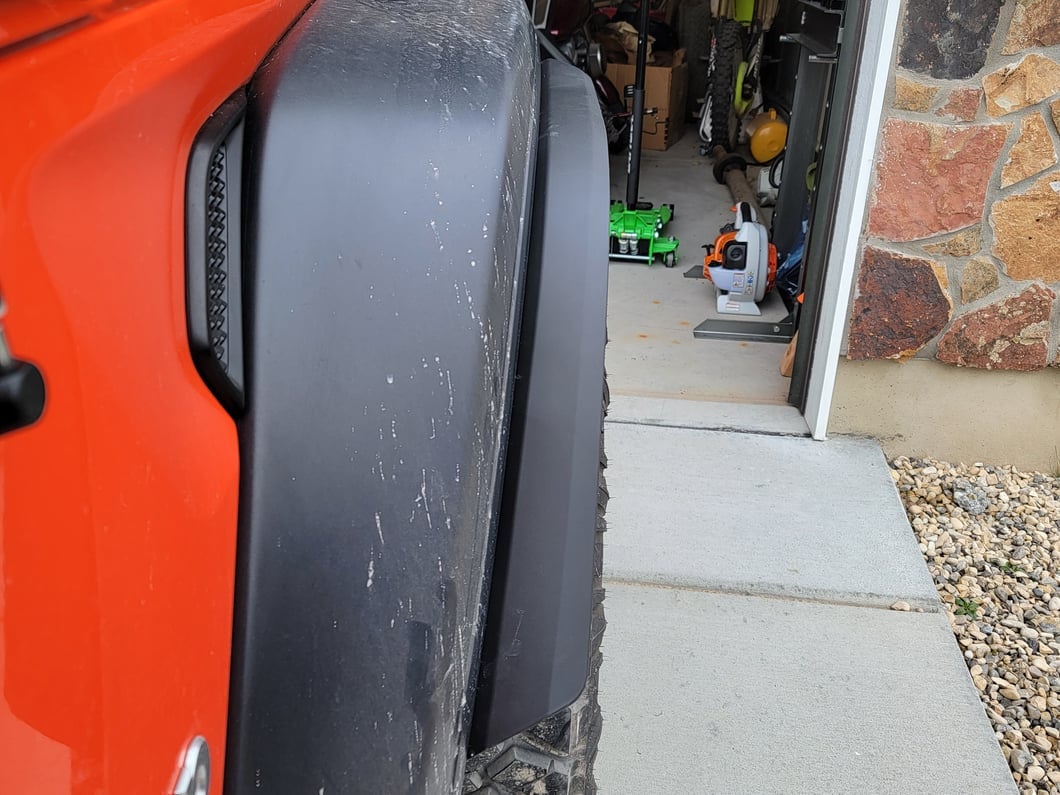 RedRock Fender Flare Extensions (1824 Jeep Wrangler JL, Excluding
