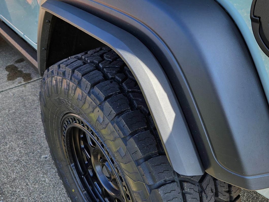 RedRock Fender Flare Extensions (1824 Jeep Wrangler JL, Excluding