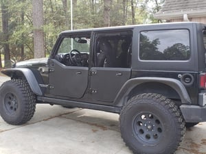 Strike Force Zebra Jeep Wrangler Half Doors J104208 (07-18