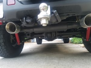 Flowmaster Jeep Wrangler Force II Axle-Back Exhaust System with