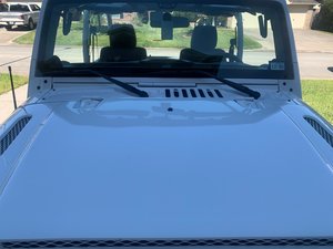 Ugelli Lavavetri Anteriori Per Jeep Wrangler TJ 2002-2012 - Set Da 2, Spray A Ventaglio, Numero Originale 55156728AB