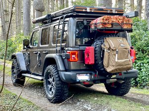 Garvin Jeep Wrangler Trail Rack 20000 (18-25 Jeep Wrangler JL