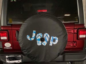 Jeep Wrangler Jeep Aloha Sandals Spare Tire Cover with