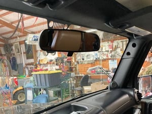 Dodge Ram Rear View Mirror Rear View Mirror For 1987-2012 Wrangler YJ TJ JK 2002-2013 Cherokee 2007-2016 Compass 2011-2017 Patriot Interior Rearview Mirror Replaces 8993-023K Jeep Patriot Accessories