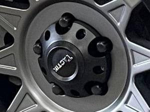 Rough Country Lug Nut Set – M14x1.5, Black Steel, Set Of 24 – 141524BLK